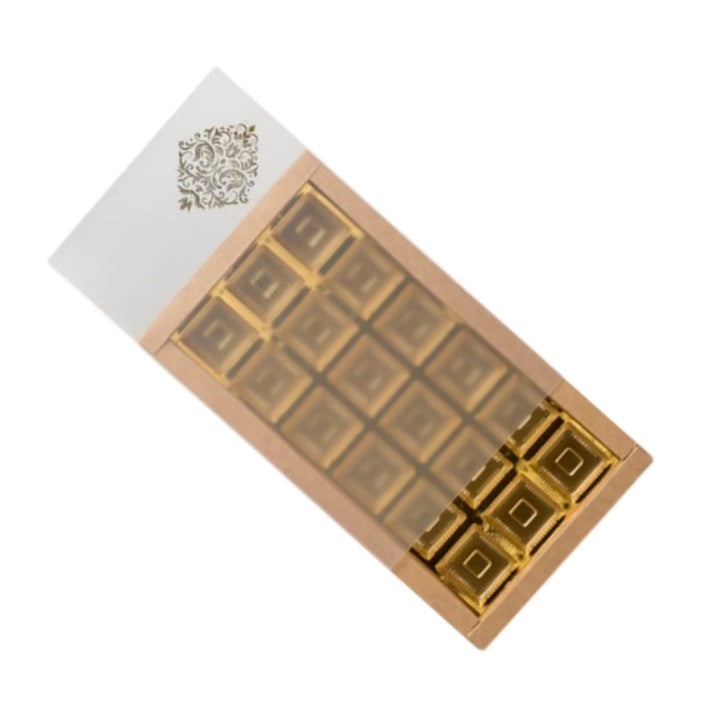 18 Cavity Chocolate Box With Sliding Cover And Cavity ( Pack Of 10Pcs )