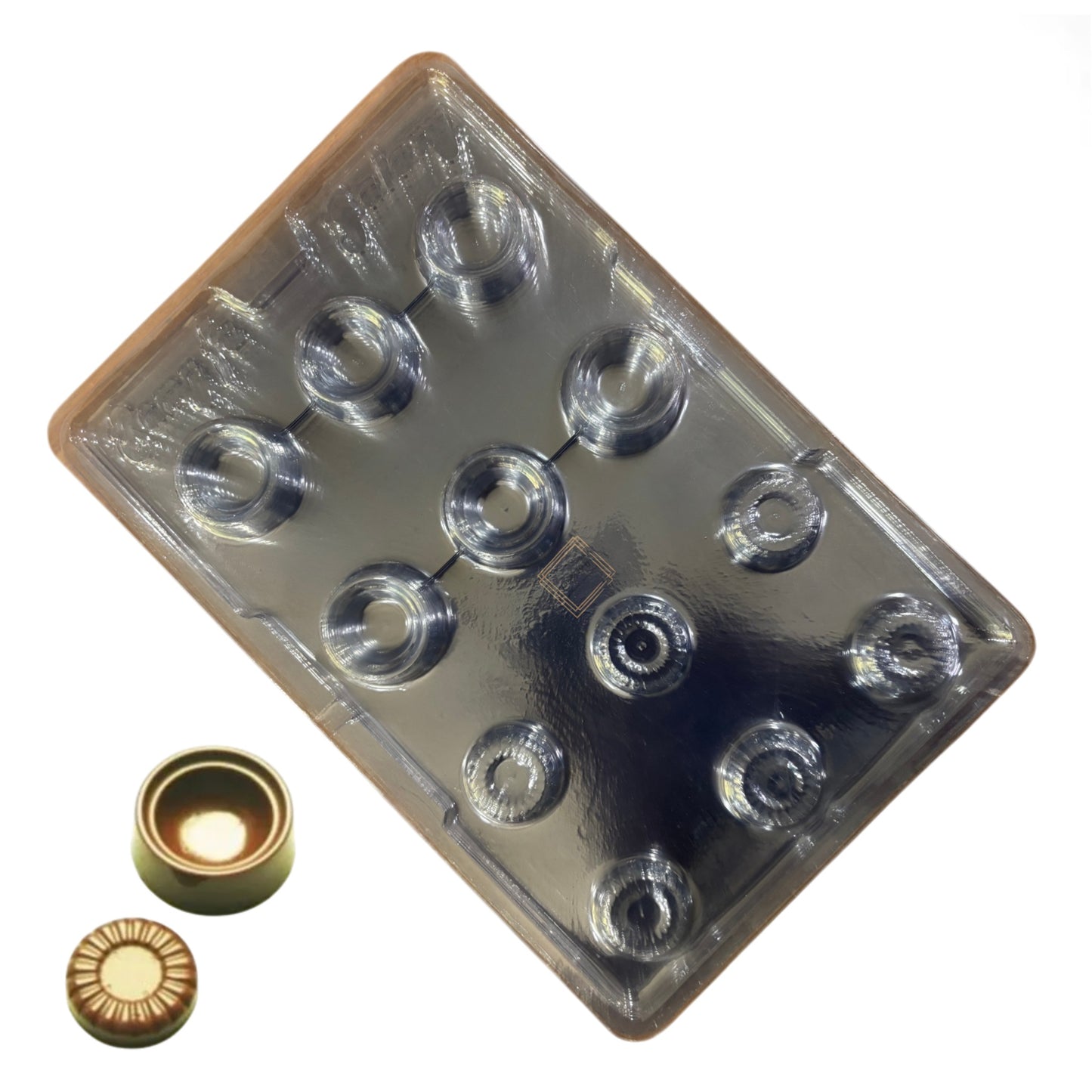 Center Filling Round Chocolate Mold