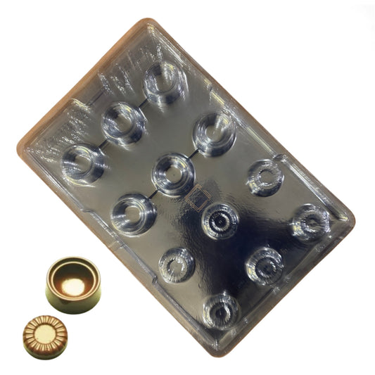 Center Filling Round Chocolate Mold