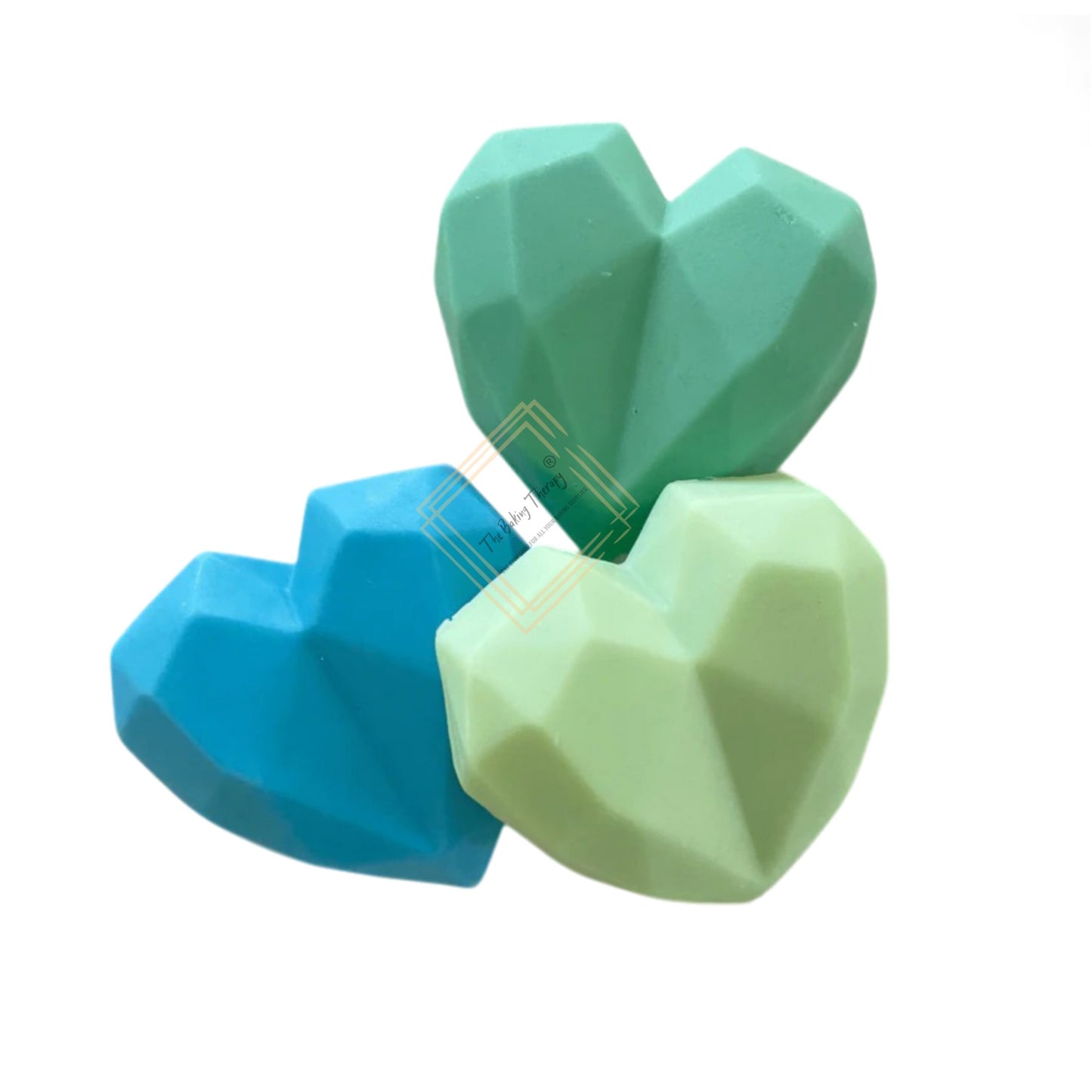 3D Heart Shape Chocolate PVC Mold