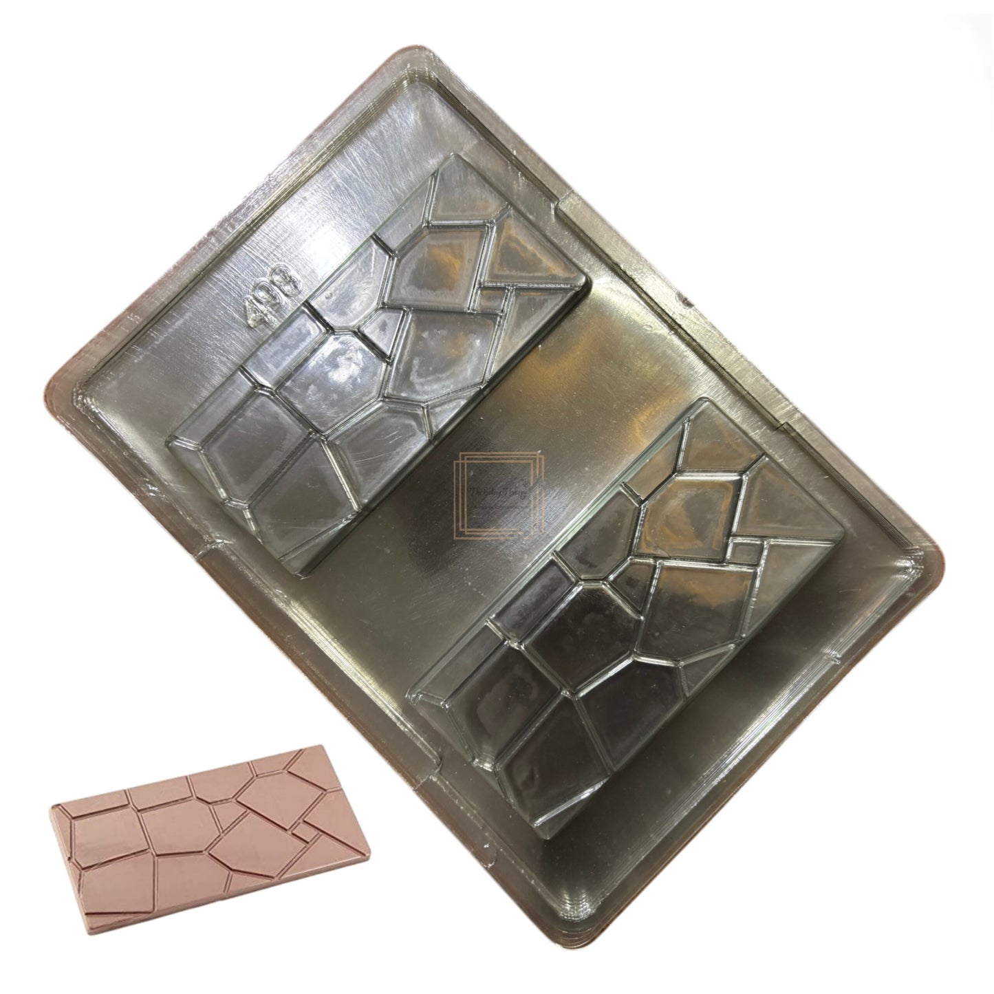Stone Wall Shaped Chocolate PVC Mold