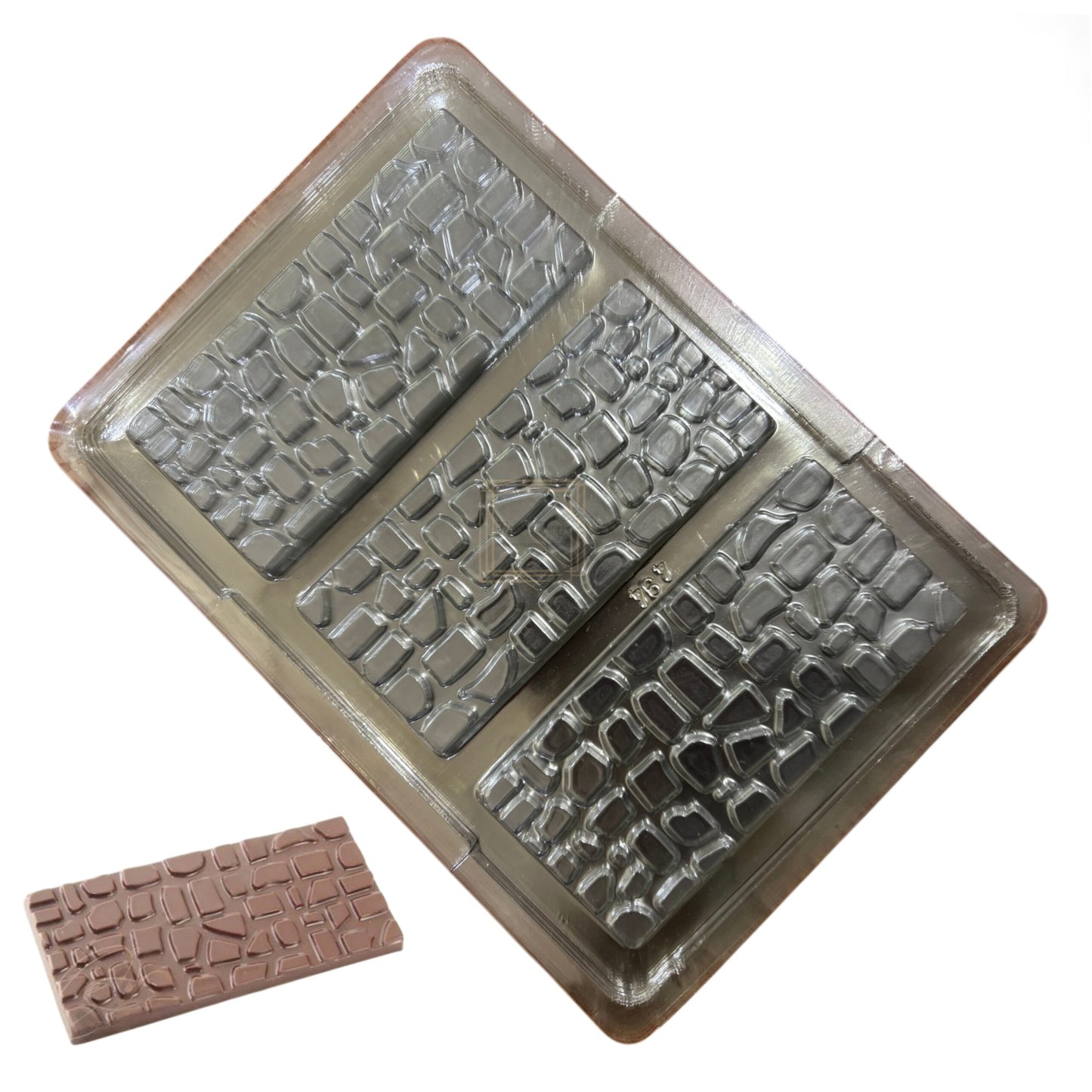 Brick Wall Shaped Bar Chocolate PVC Mold