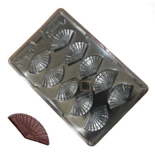Fan Chocolate PVC Mold