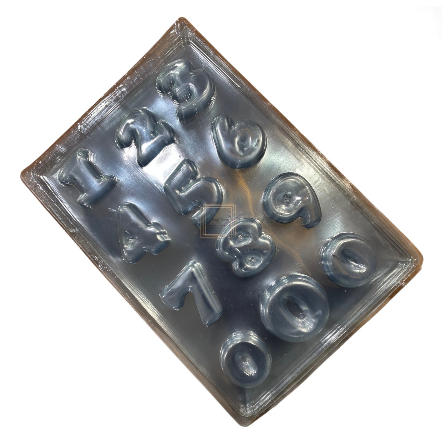 0 to 9 Number Chocolate PVC Mold