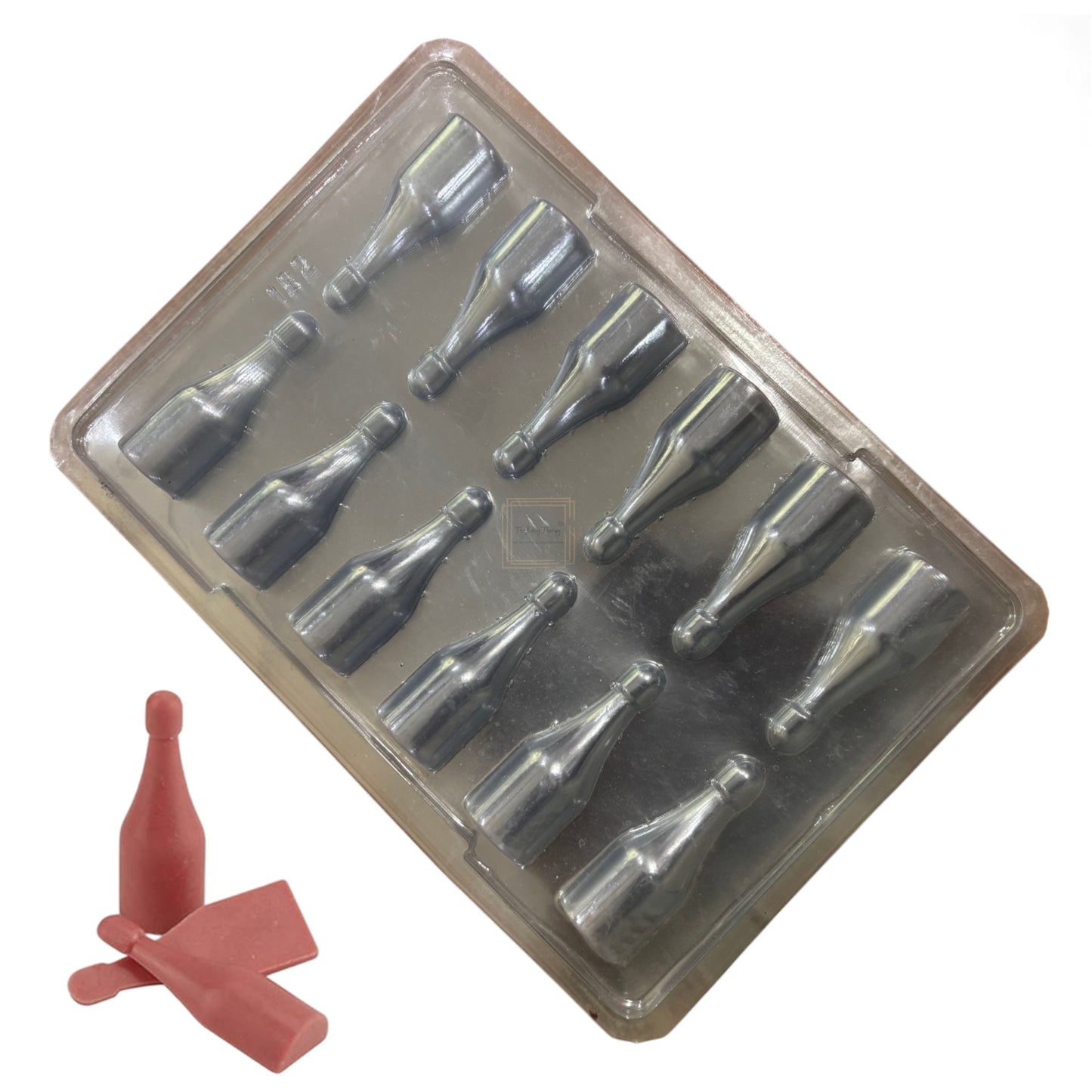 Small Alcohol Bottle Chocolate PVC Mold