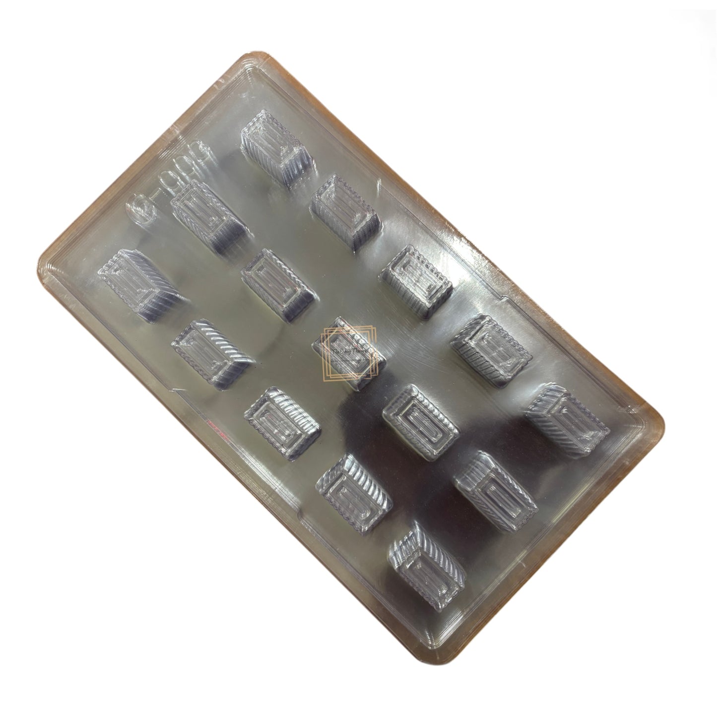 Rectangular Cube Chocolate PVC Mold
