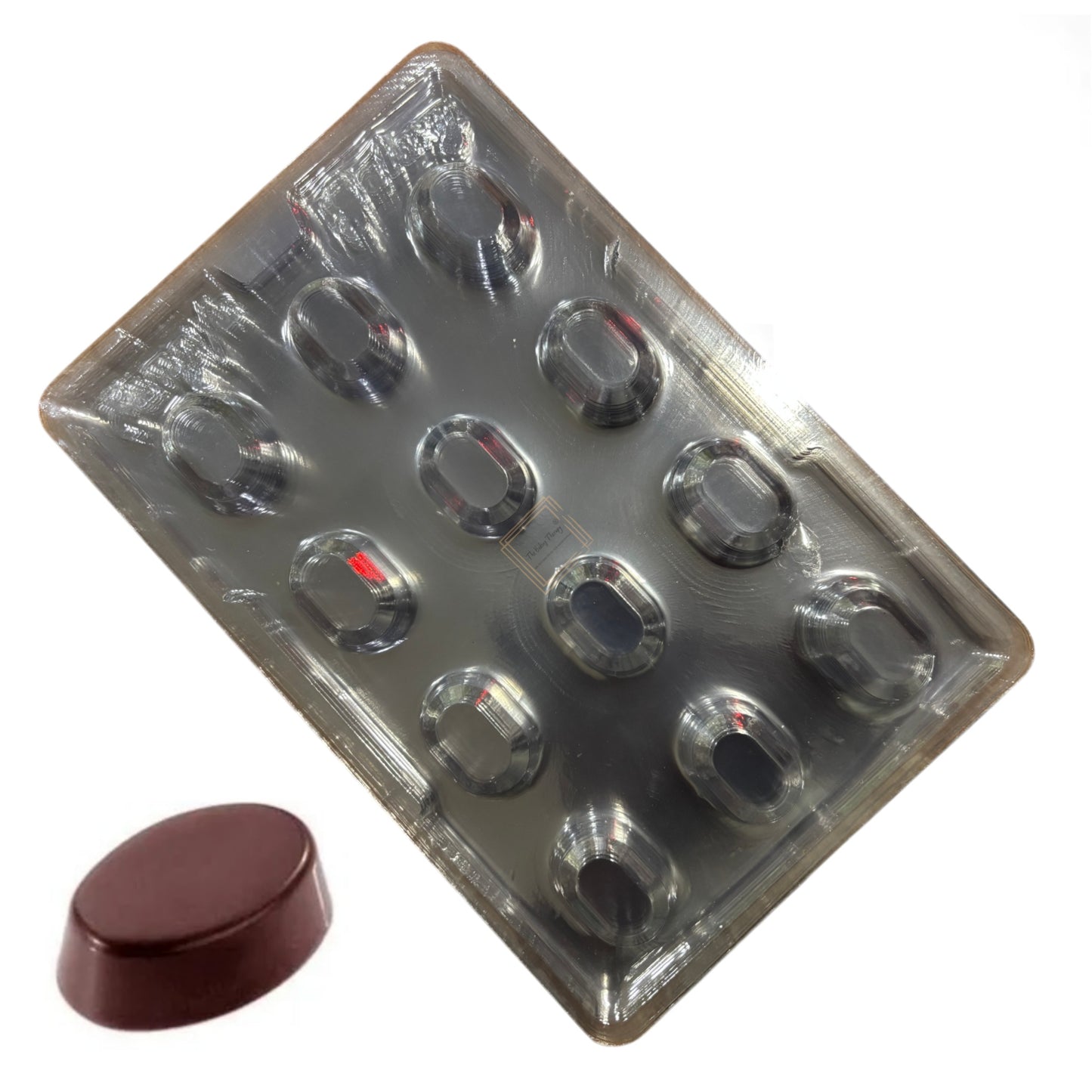 Oval Shape PVC Chocolate Mold