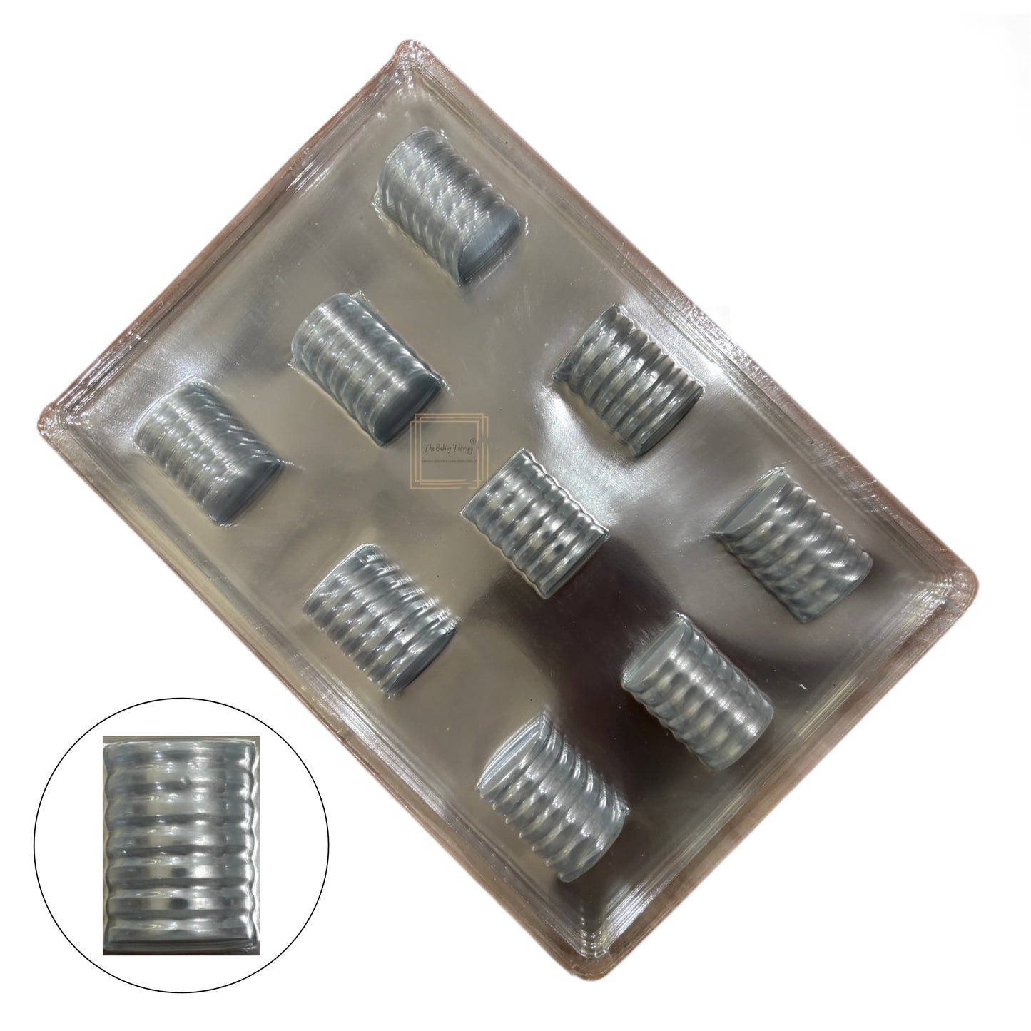 Half Roll Shape PVC Chocolate Mold