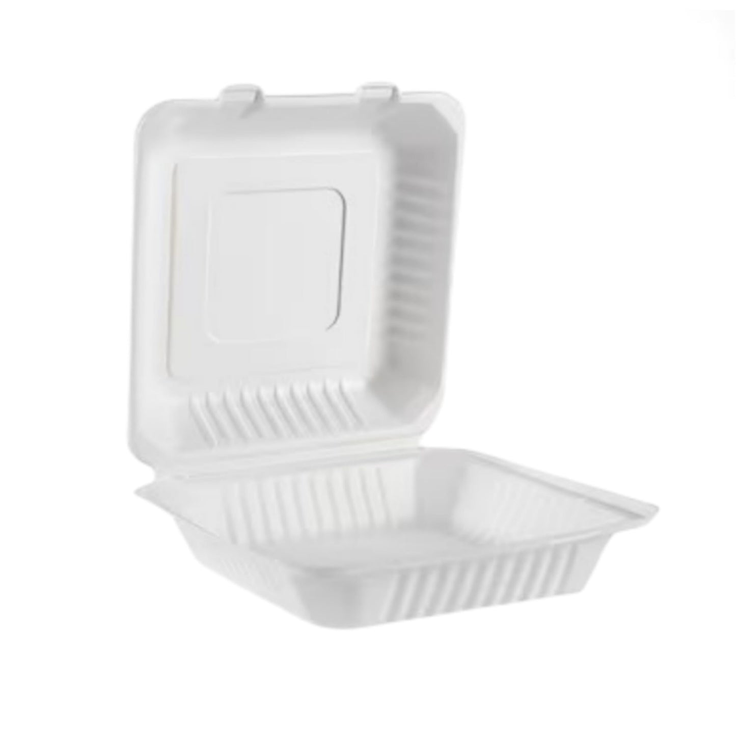 Eco Friendly Clamshell Take Out Food Containers ( Pack Of 10 Pcs )