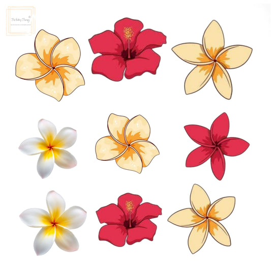 Edible Pre-Cut Flowers Wafer Paper #10