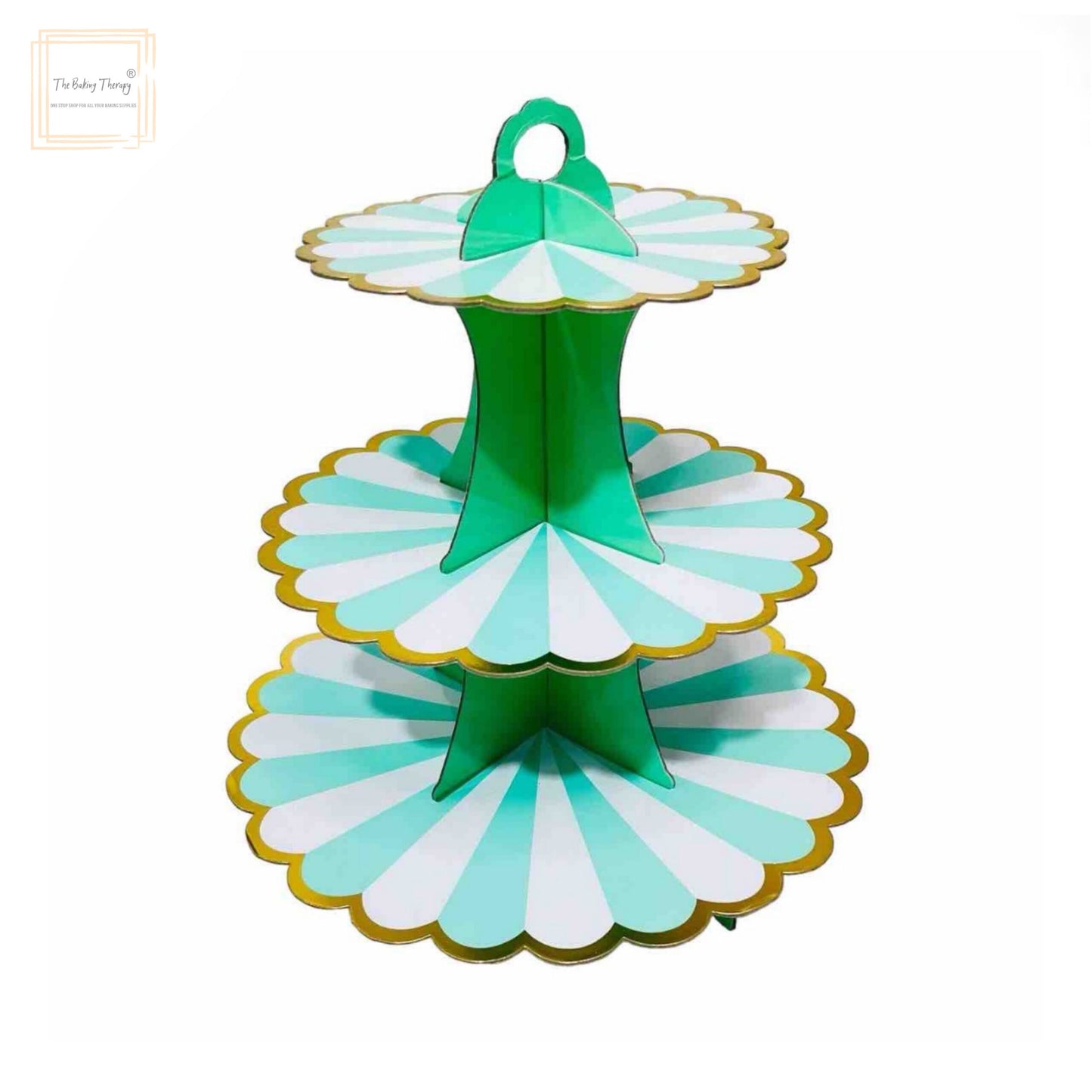 3 Tier Theme Cardboard Cupcake Stand Holder