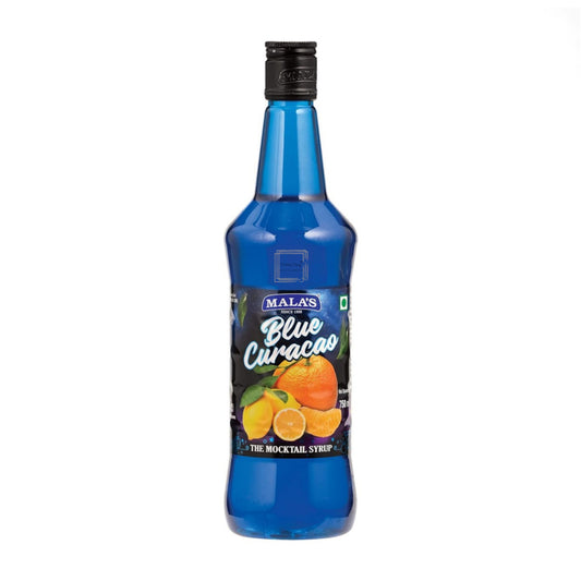 Malas Blue Curacao Liquid Mocktail Syrup 750ML