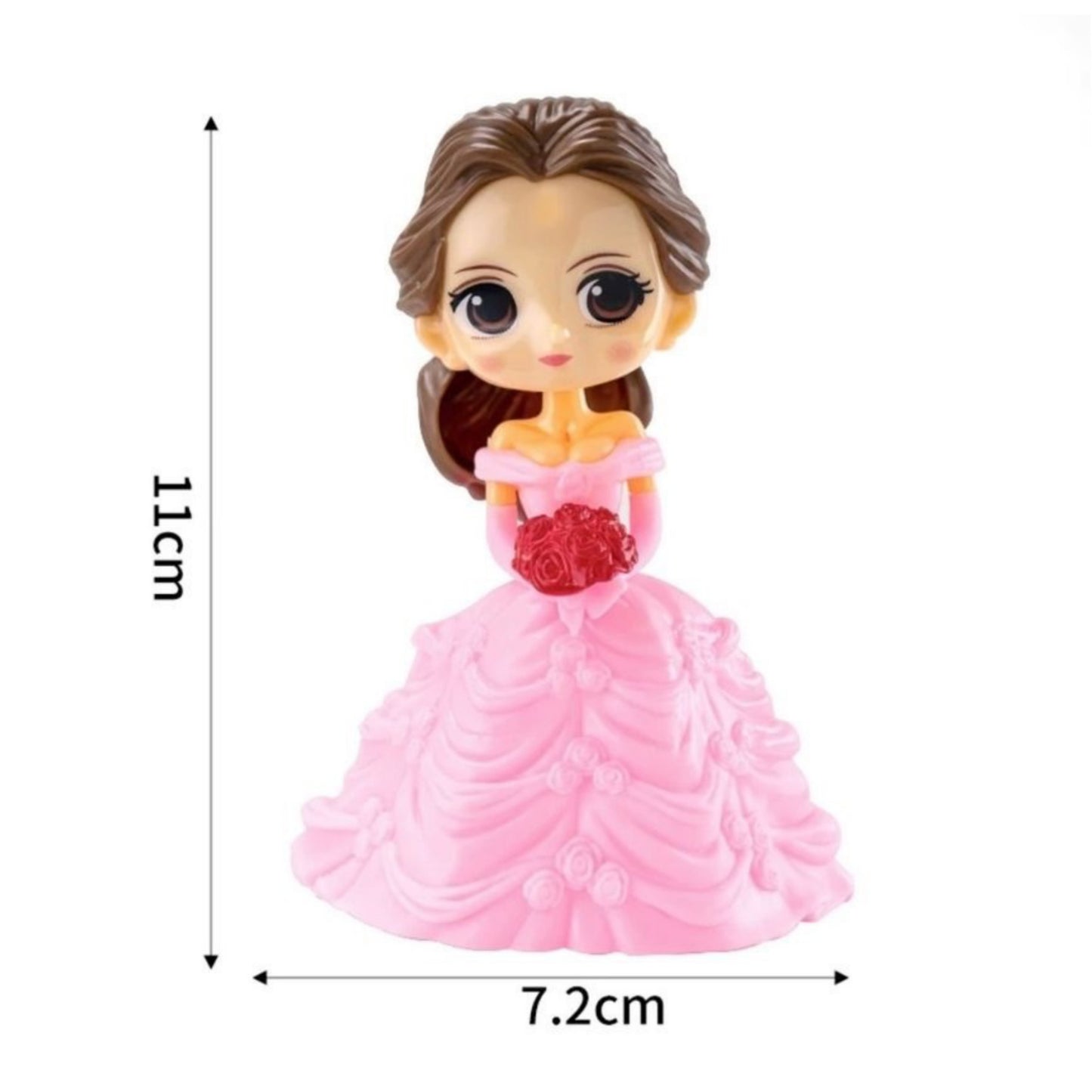 Pink Princess Bella Doll Toys For Cake Topper