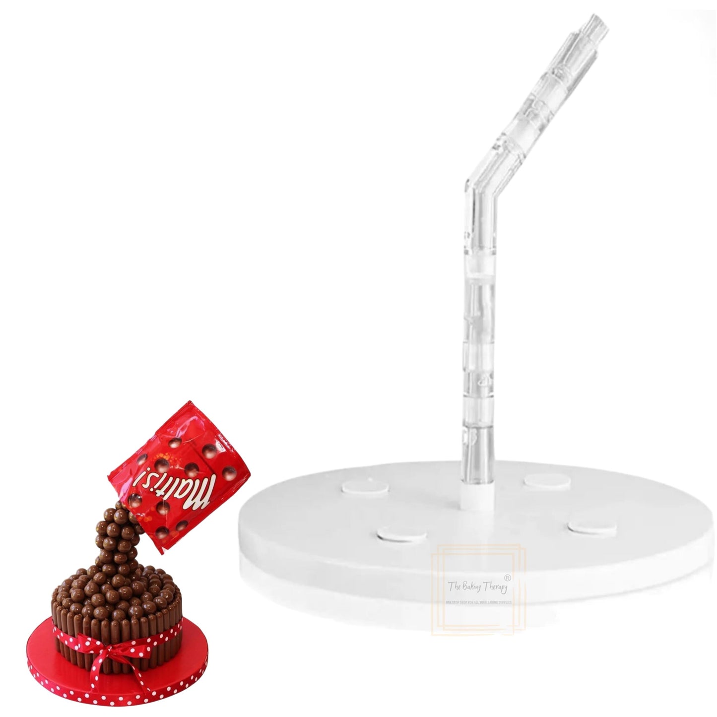 Cake Pouring Kit Anti Gravity Cake Stand Support Structure Frame Cake Decorating