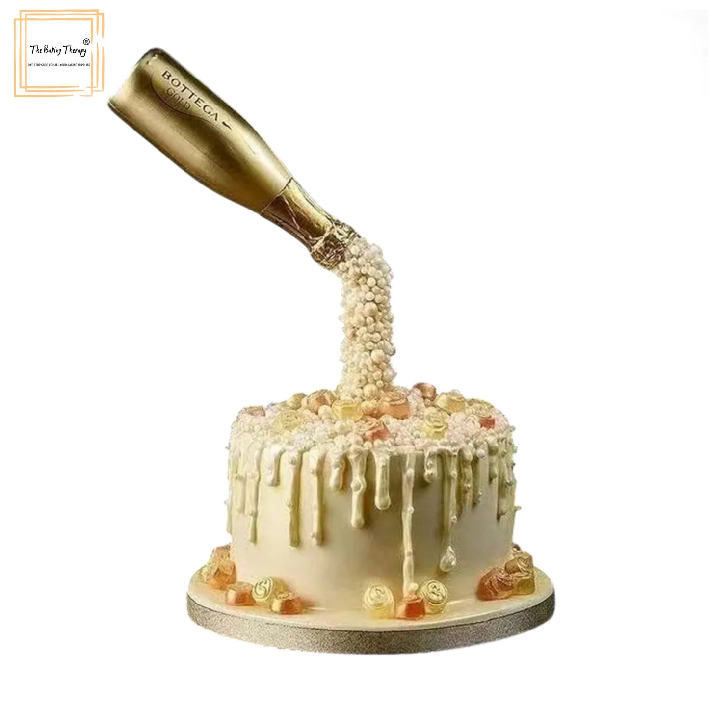 Cake Pouring Kit Anti Gravity Cake Stand Support Structure Frame Cake Decorating