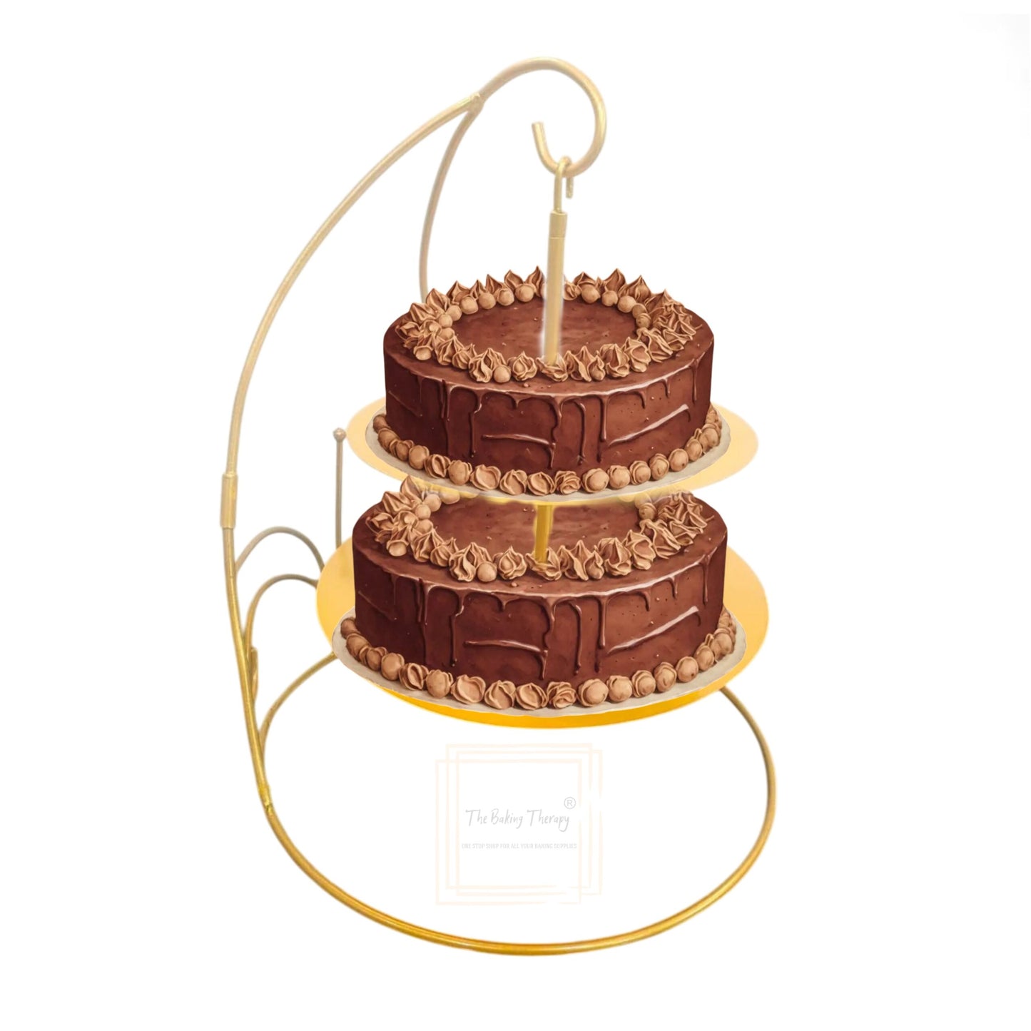 Double Tier Cake Stand