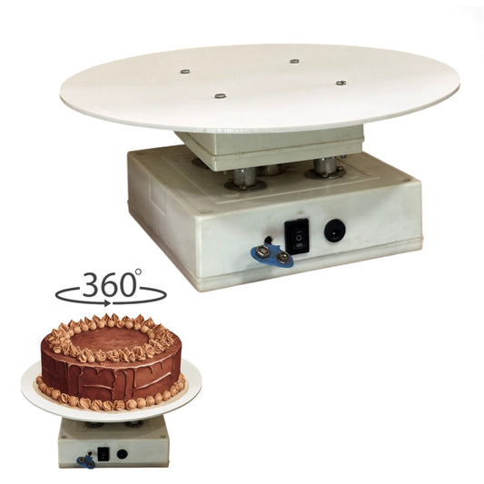 360 Degree Electric Rotating Turntable Motorised Cake Rotating Display