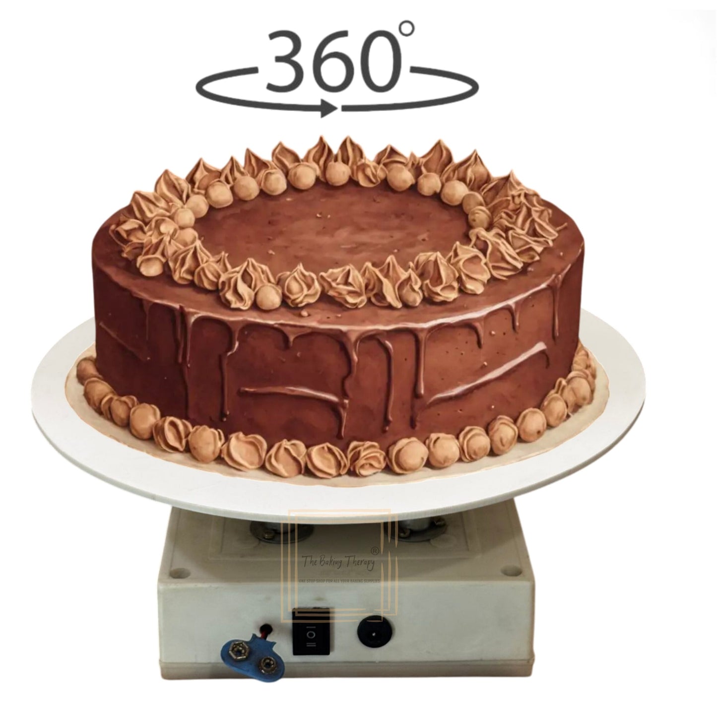 360 Degree Electric Rotating Turntable Motorised Cake Rotating Display