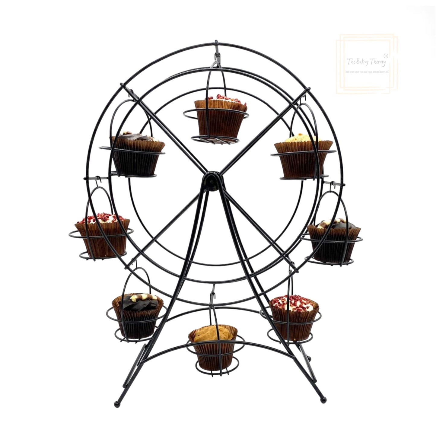 Metal Cupcake Stand Ferris Wheel 8 Cupcake Holder