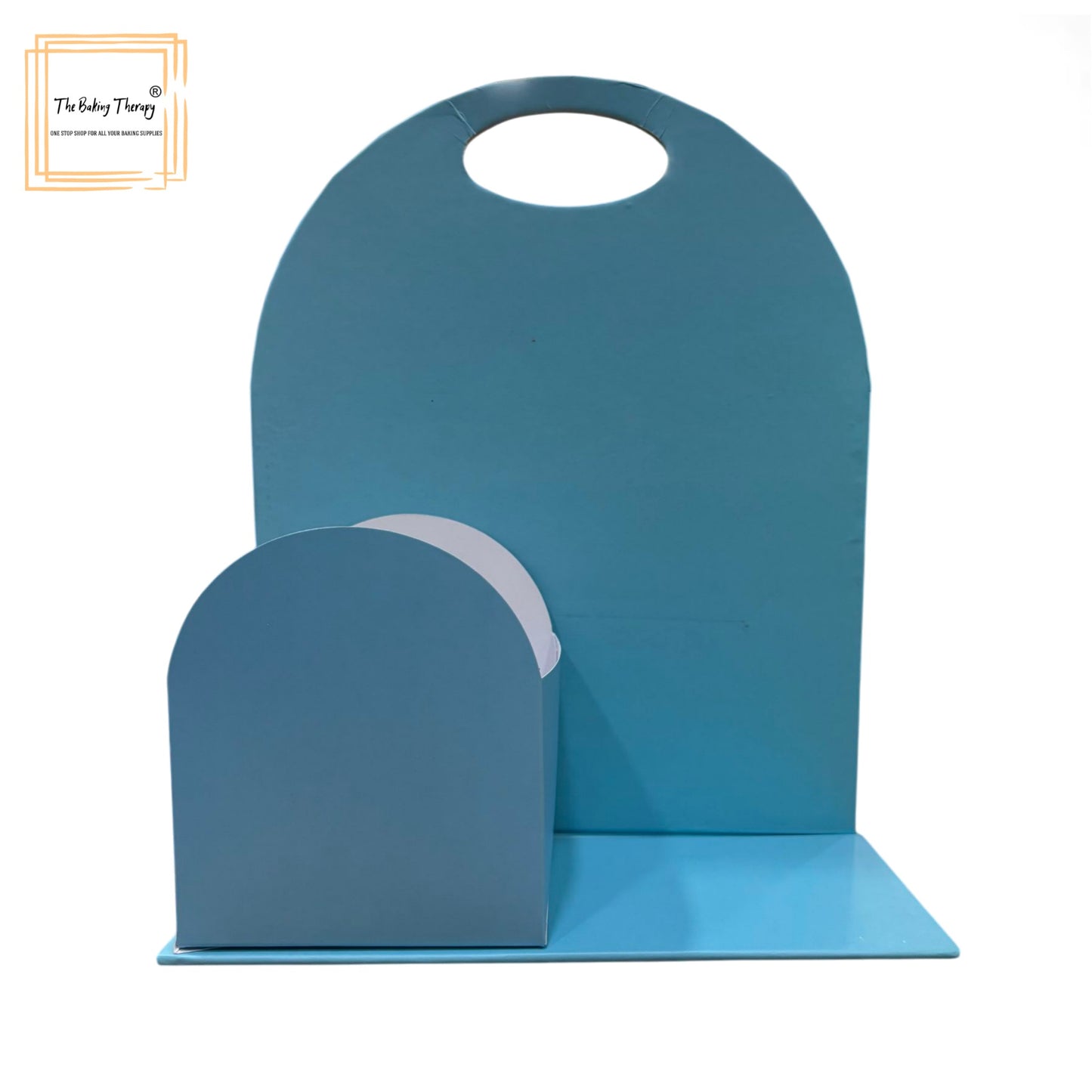 Blue Foldable Hamper Stand