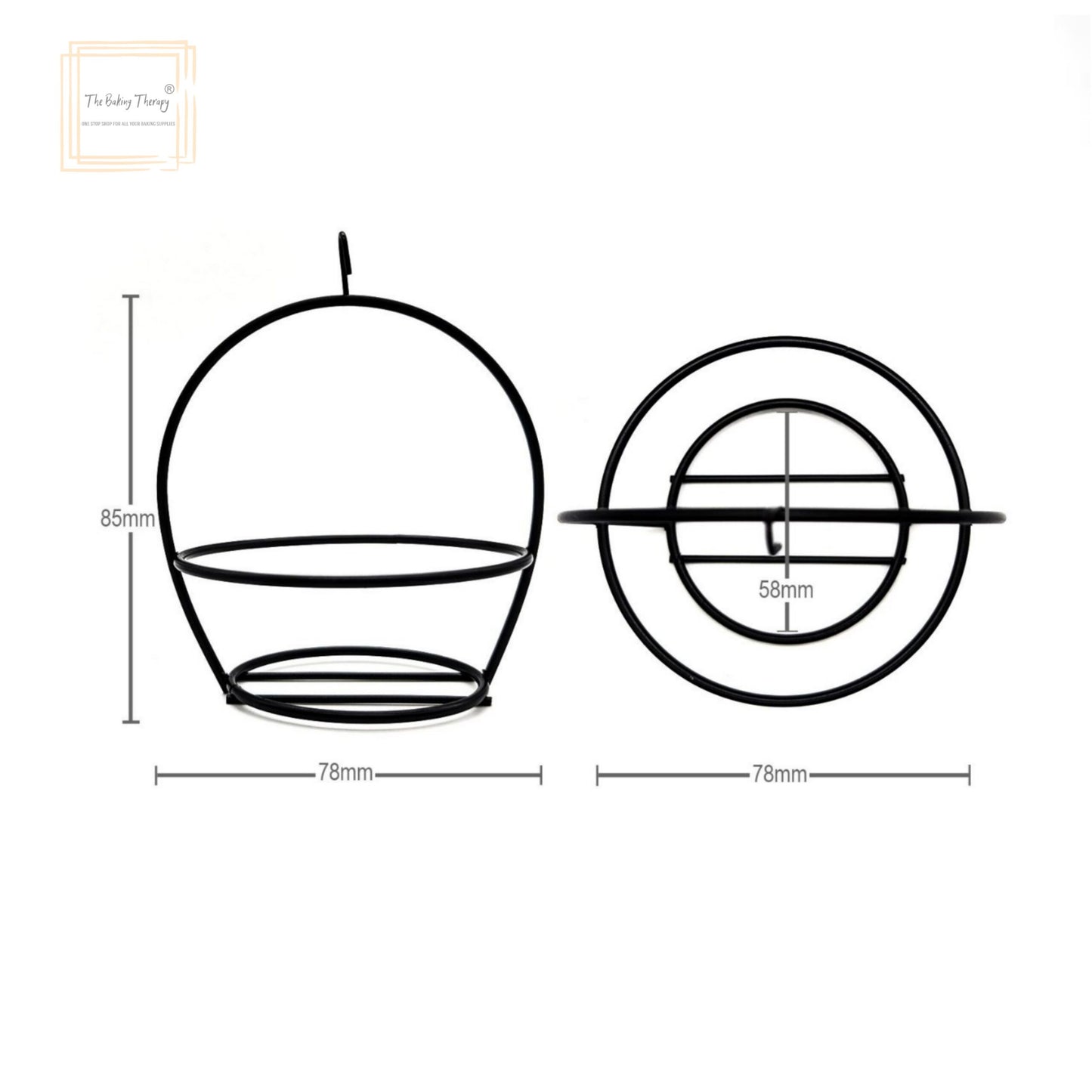 Metal Cupcake Stand Ferris Wheel 8 Cupcake Holder