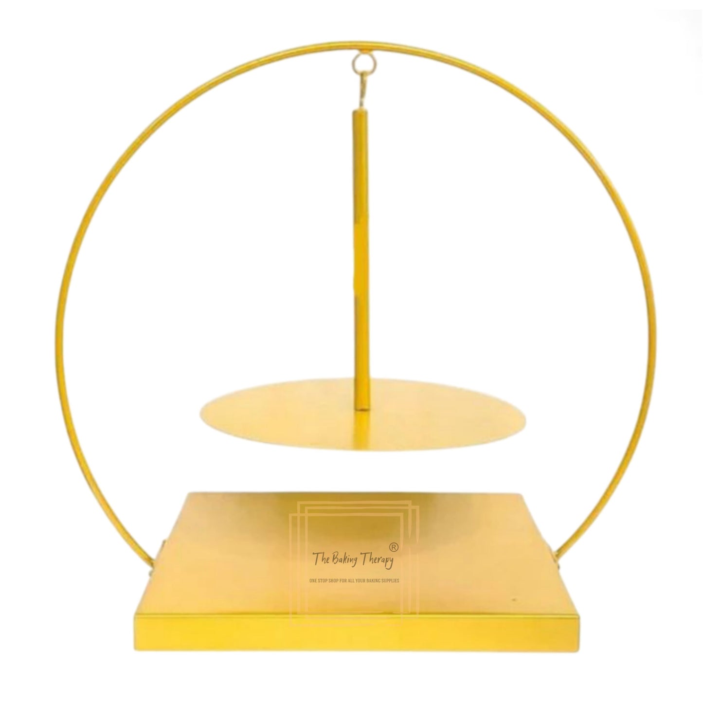 Single Tier Chandelier Hoop Cake Stand