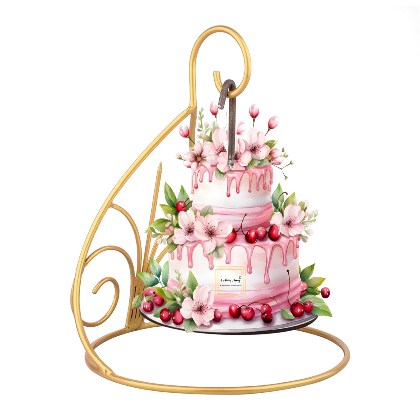 Single Tier Chandelier Cake Stand