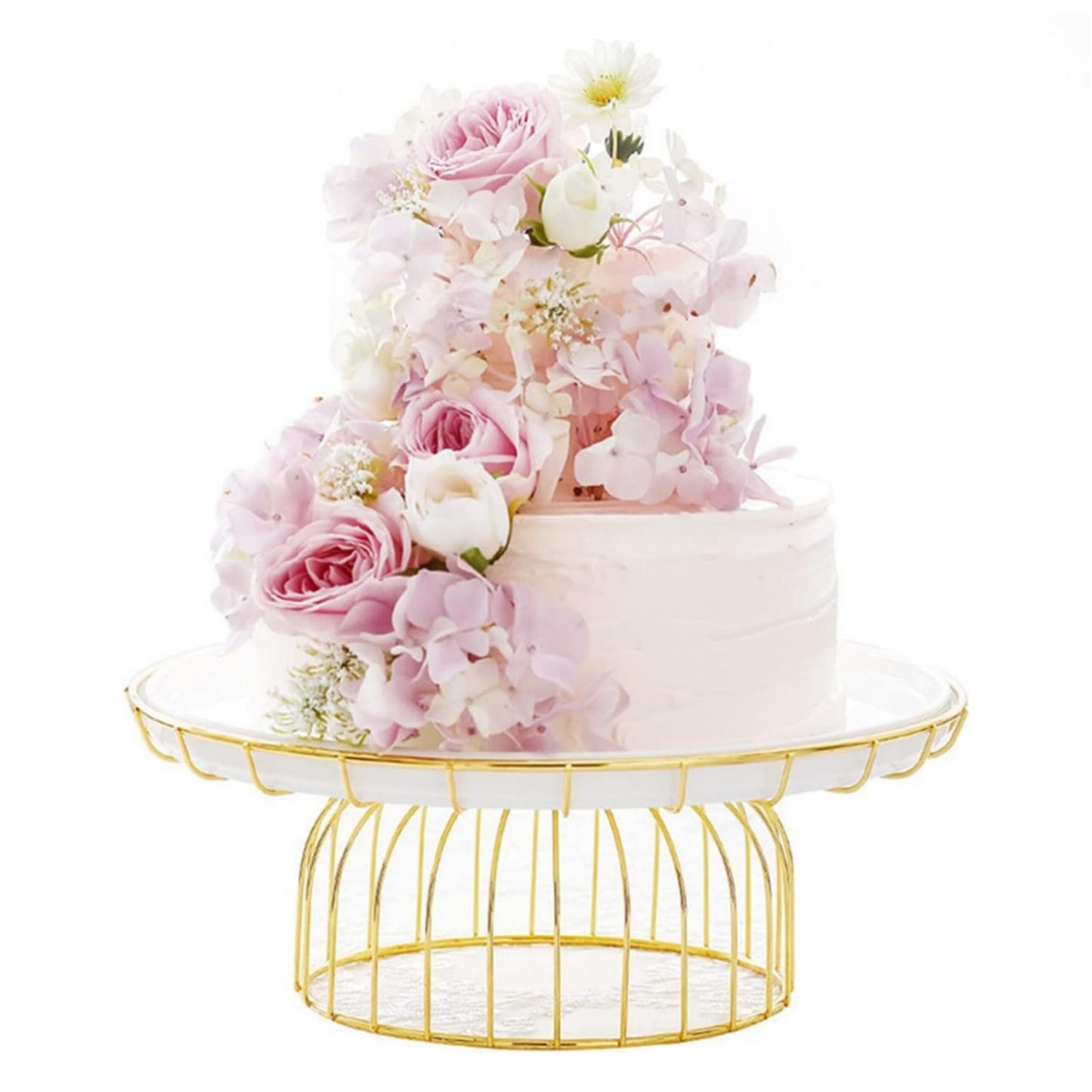 Metal Umbrella Stand With Glass Dome