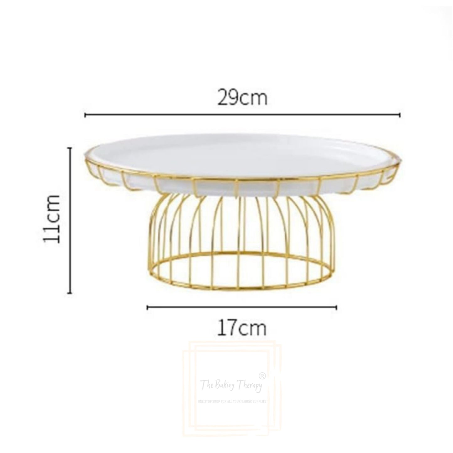 Metal Umbrella Stand With Glass Dome