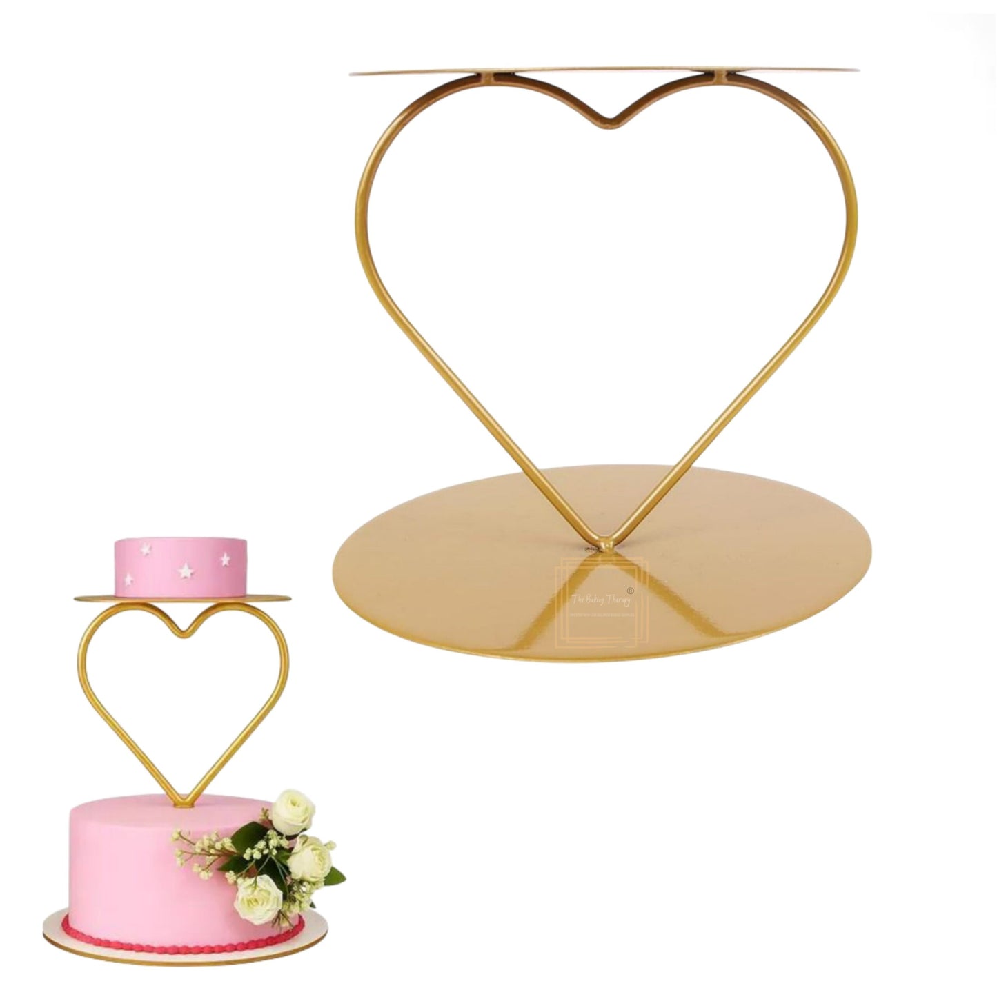Tier Cake Separator Heart Tier Spacer Cake Stand