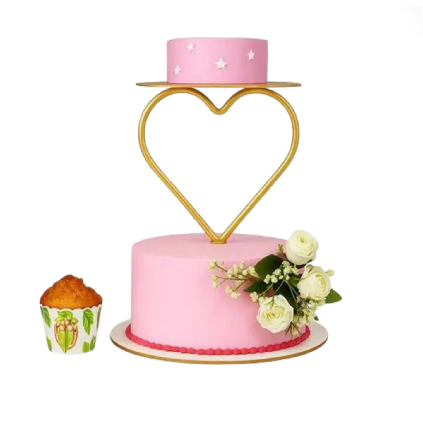 Tier Cake Separator Heart Tier Spacer Cake Stand