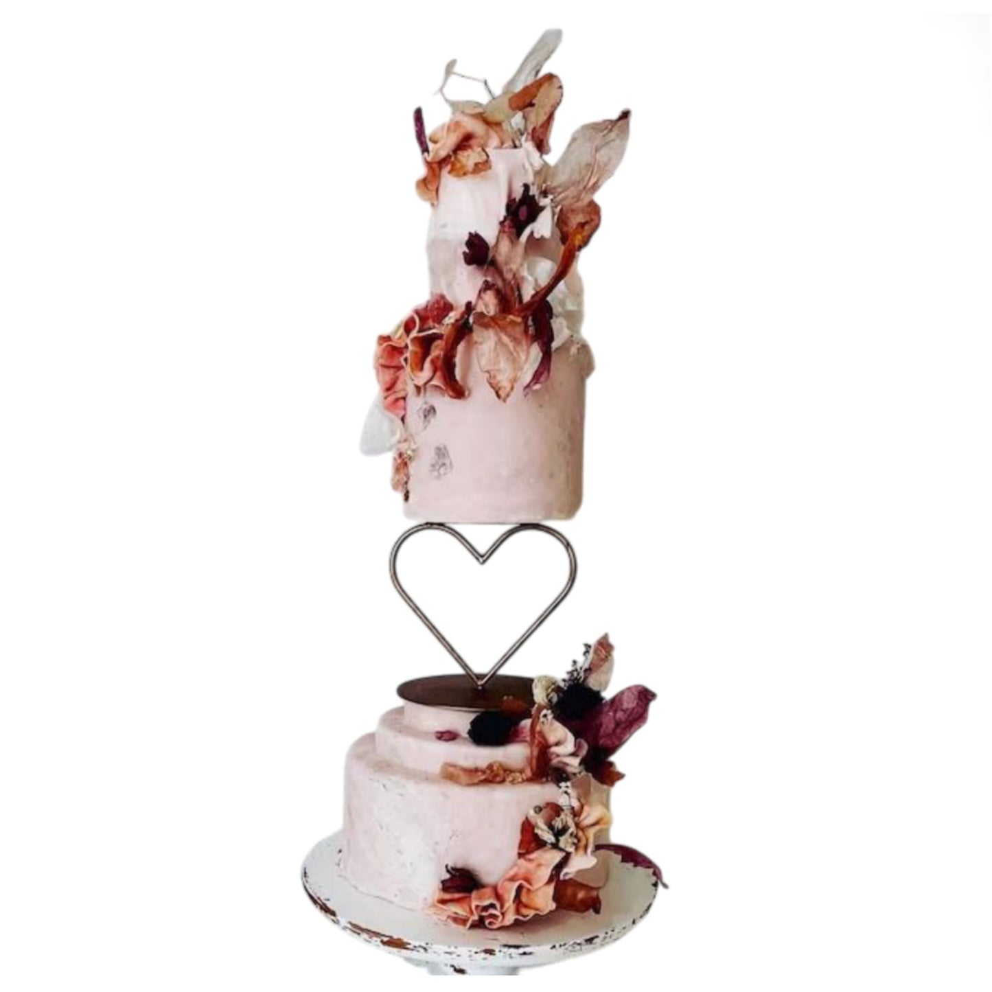 Tier Cake Separator Heart Tier Spacer Cake Stand