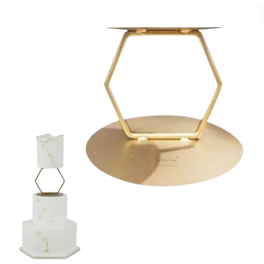 Tier Cake Separator Hexagon Tier Spacer Cake Stand