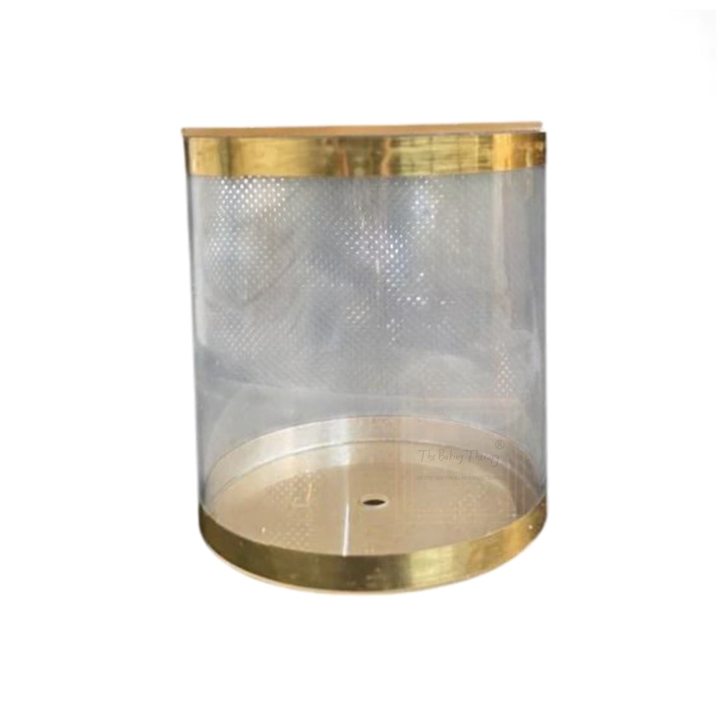 Round Tier Cake Spacer 6" X 6" Acrylic Clear Transparent Cake Display Spacer