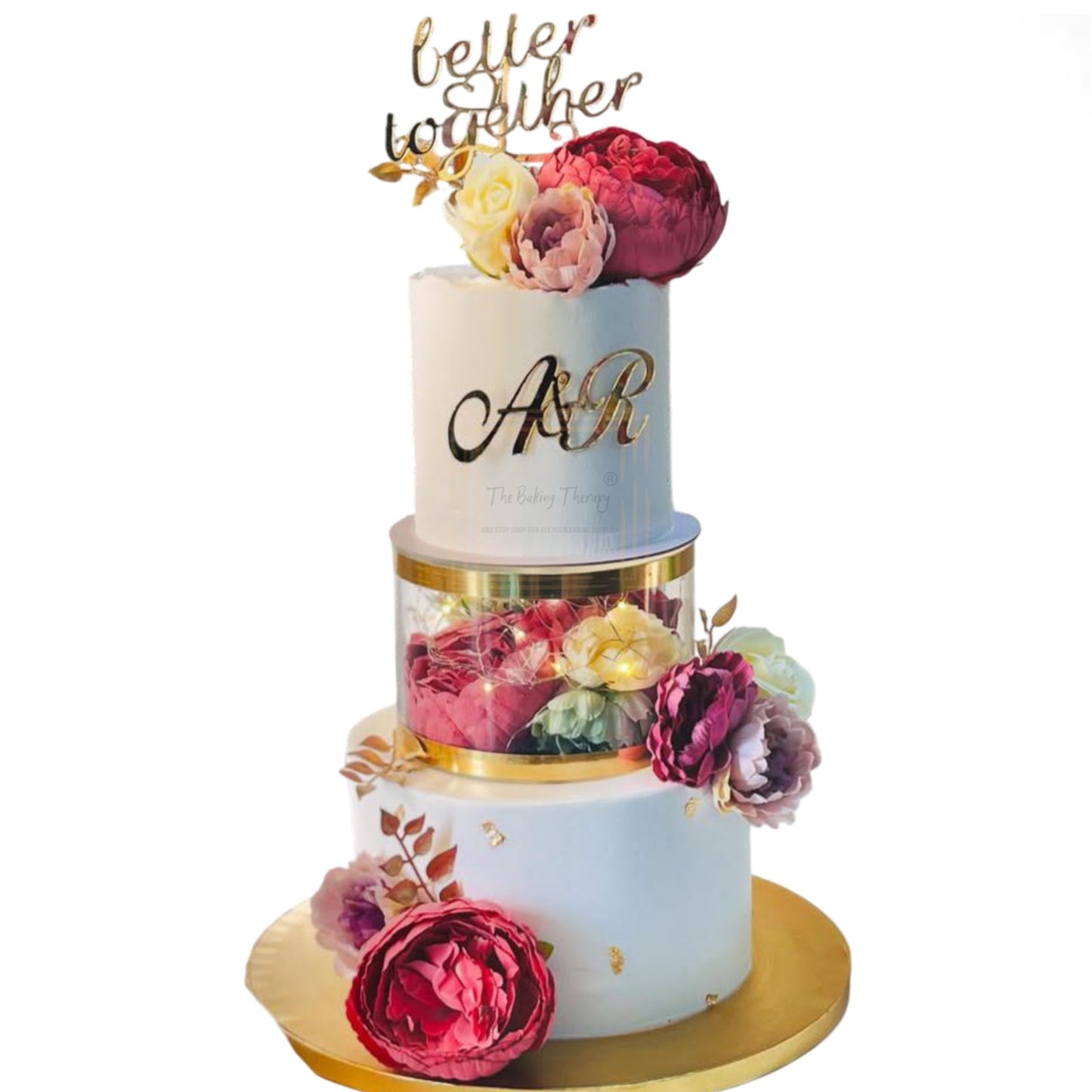 Round Tier Cake Spacer 6" X 6" Acrylic Clear Transparent Cake Display Spacer