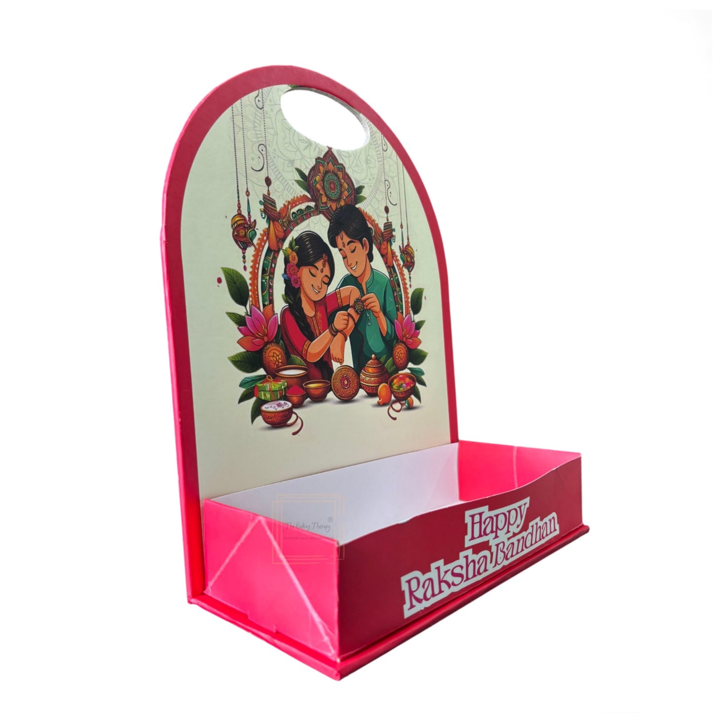 Happy Raksha Bandhan Foldable Hamper Stand #6