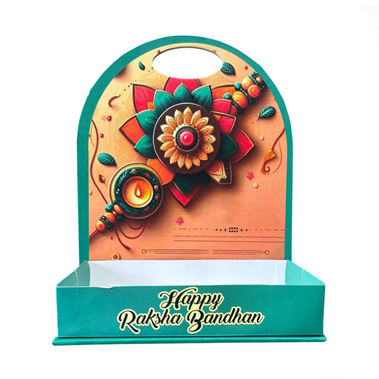 Happy Raksha Bandhan Foldable Hamper Stand #3
