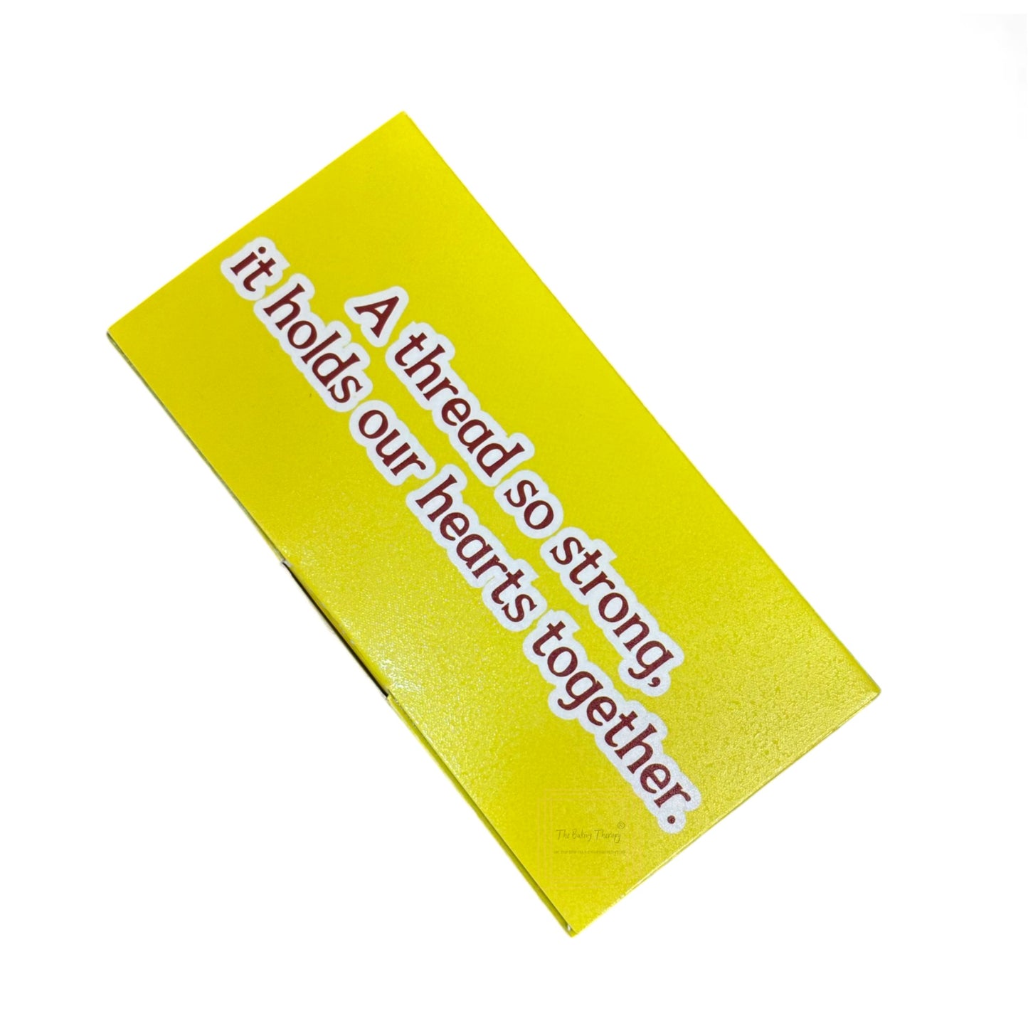 Happy Raksha Bandhan Kunafa Chocolate And Chocolate Bar Box - Design 2 ( Pack of 10 Pcs )