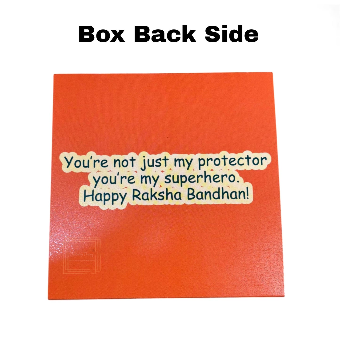 4 Cavity Raksha Bandhan Sliding Chocolate Box Without Cavity - Design - 03 ( 5 Pcs Pack)