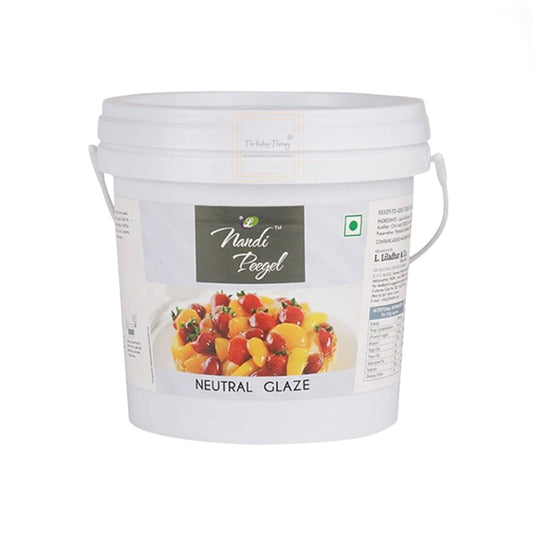 Nandi Neutral Gel Glaze For Cakes Pastries And Baking (1kg)