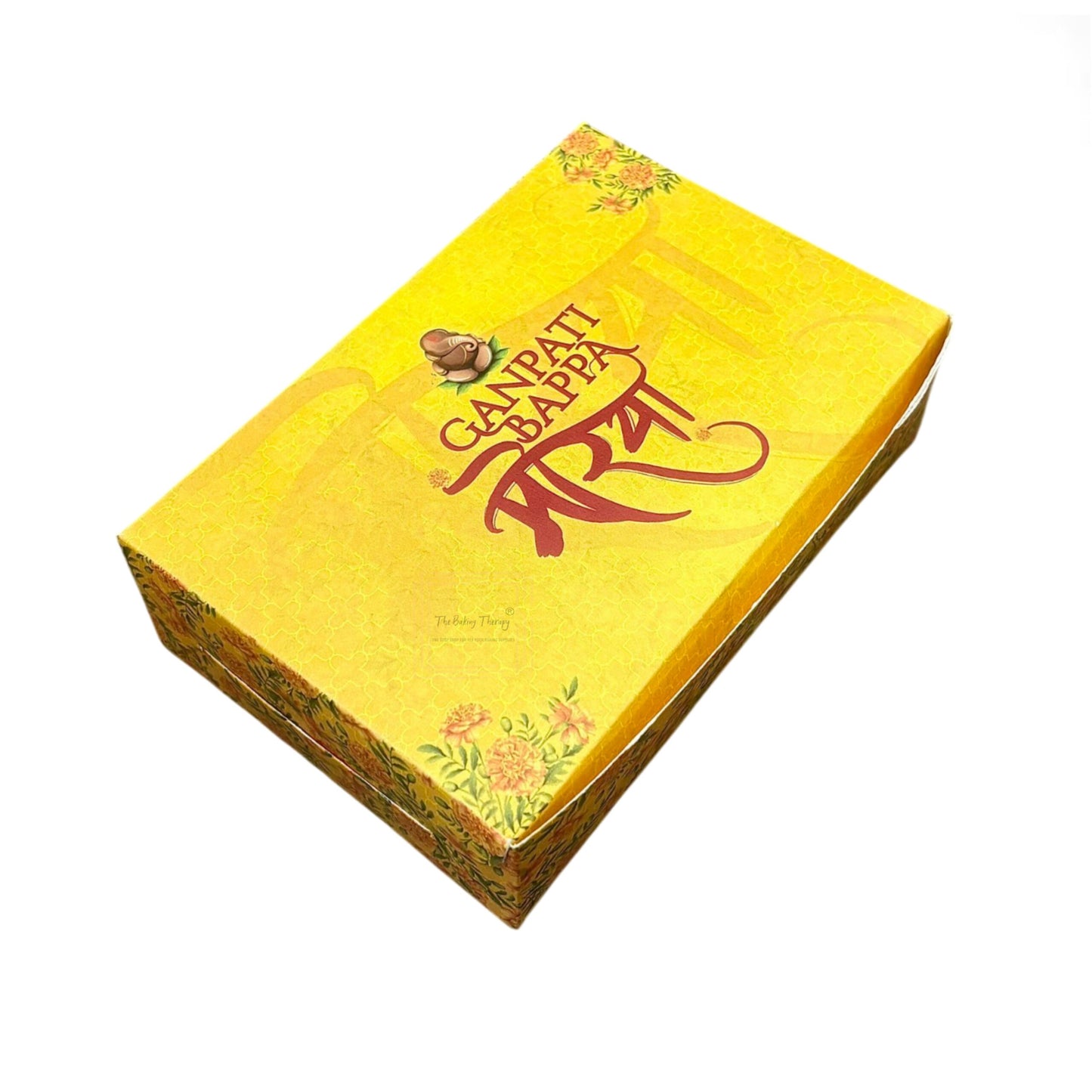 Ganesh Chaturthi Festival Special Mittai Sweets Packing Box And Bag Combo ( Design 3 )