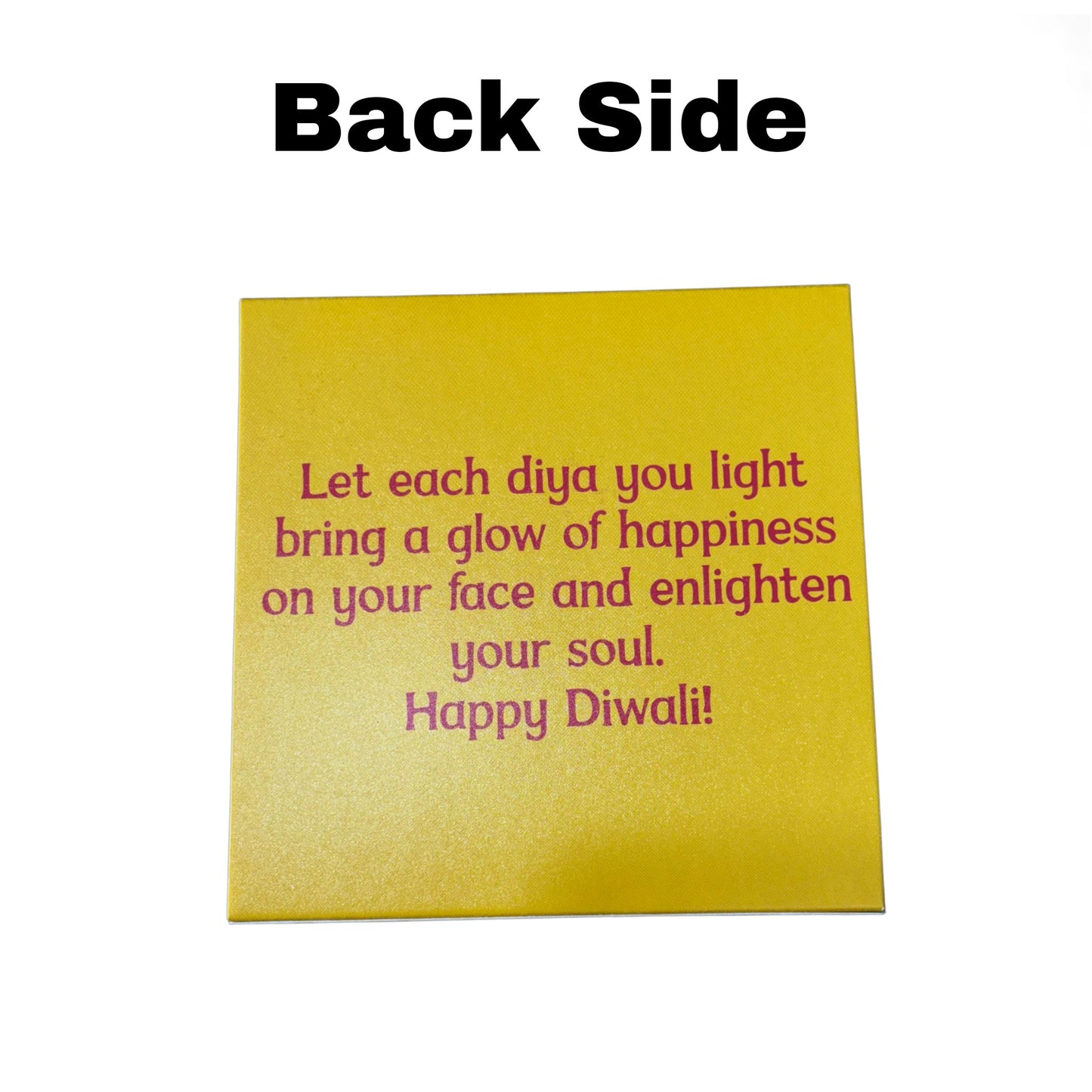 4 Cavity Diwali Sliding Chocolate Box Without Cavity - Design 03 ( 5 Pcs Pack )