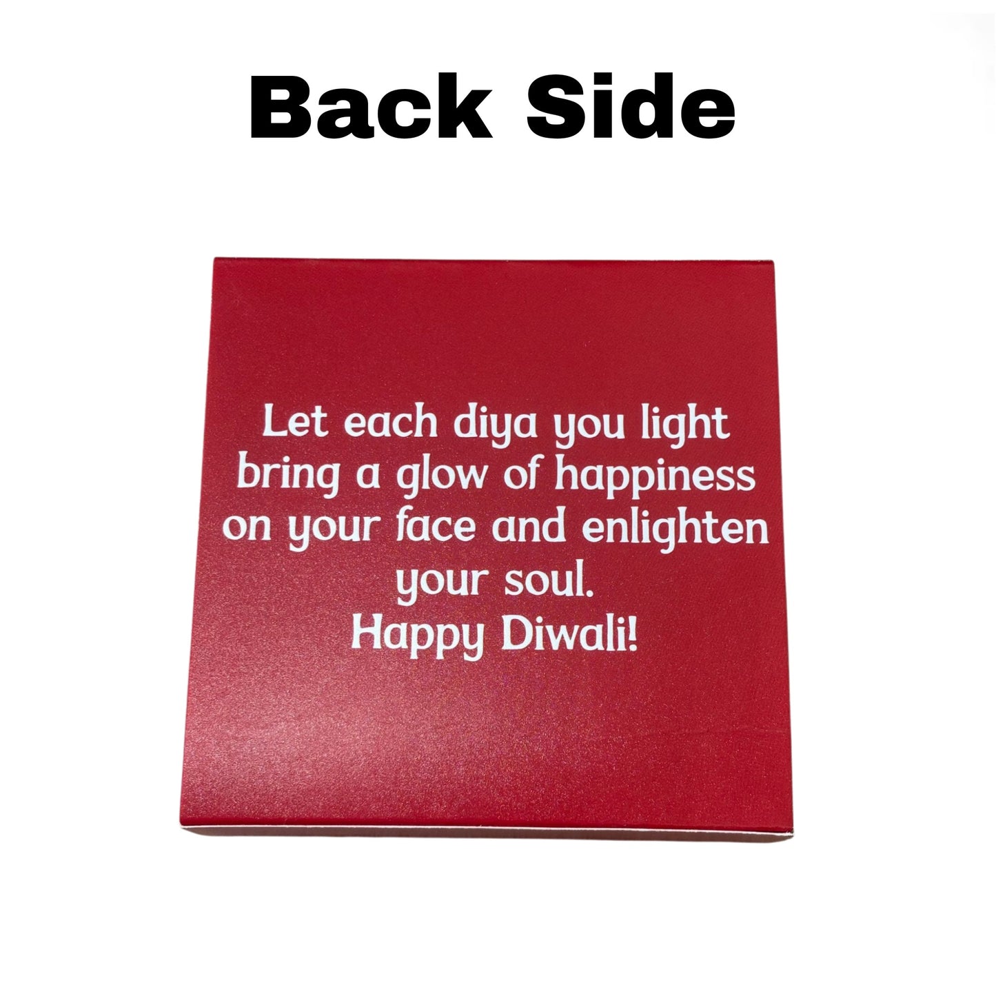 4 Cavity Diwali Sliding Chocolate Box Without Cavity - Design 05 ( 5 Pcs Pack )