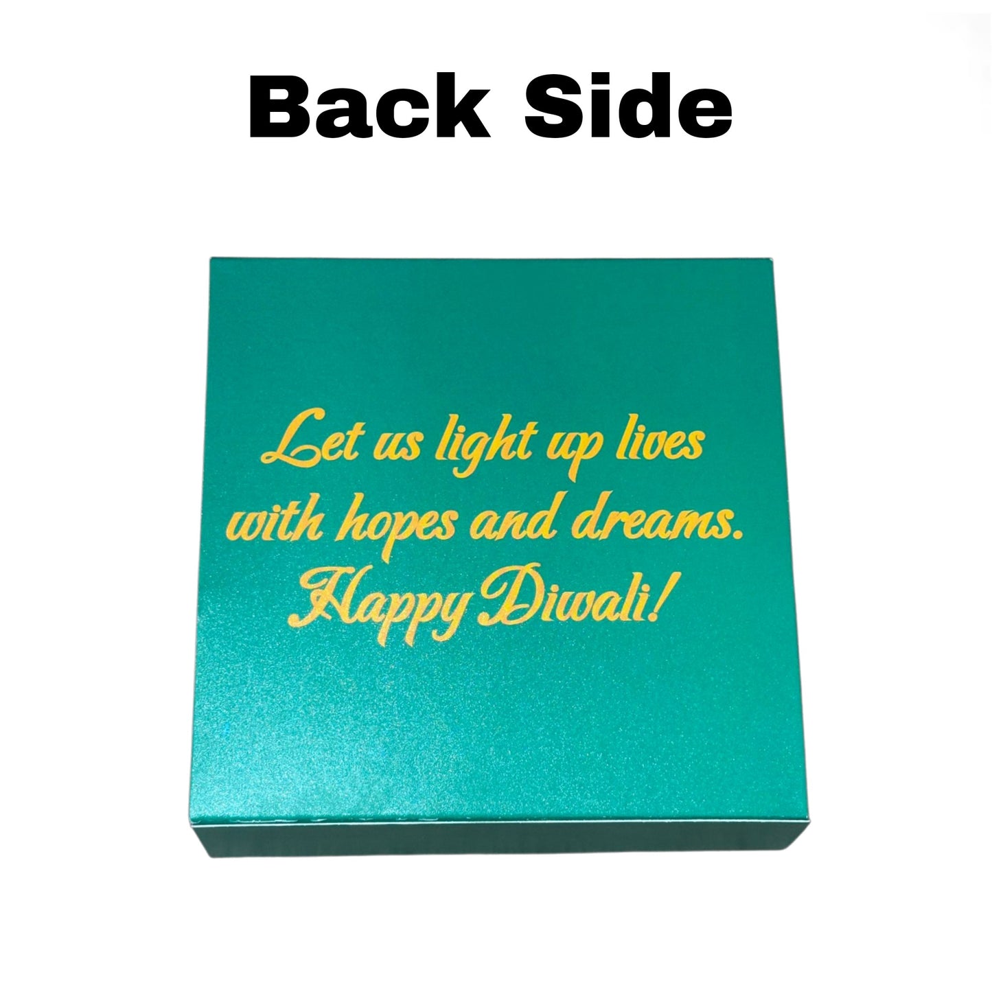 4 Cavity Diwali Sliding Chocolate Box Without Cavity - Design 01 ( 5 Pcs Pack )