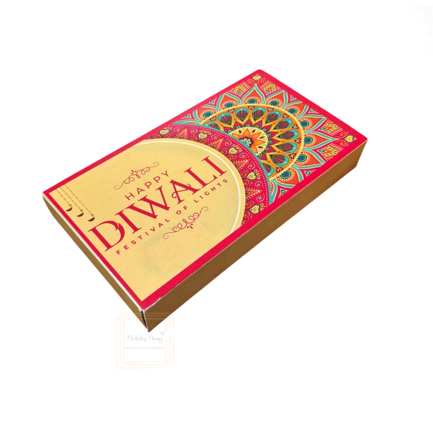8 Cavity Diwali Sliding Chocolate Packing Box Without Cavity - Design 01 ( 5 Pcs Pack )