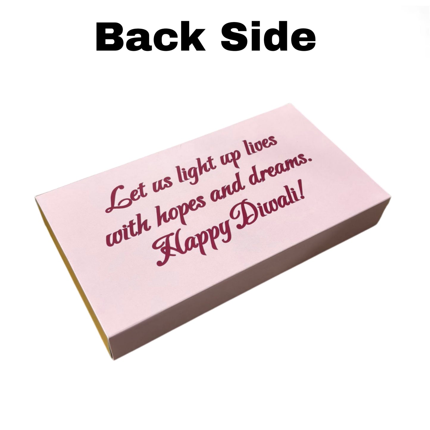 8 Cavity Diwali Sliding Chocolate Packing Box Without Cavity - Design 07 ( 5 Pcs Pack )