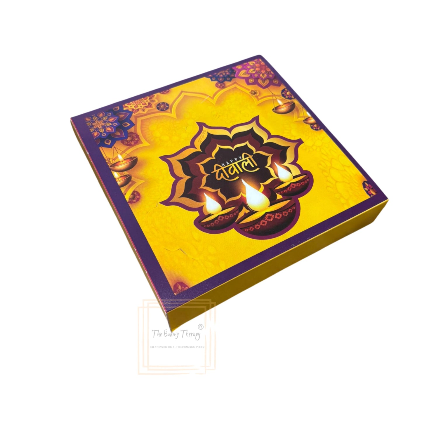 9 Cavity Diwali Sliding Chocolate Packing Box Without Cavity - Design 05 ( 5 Pcs Pack )