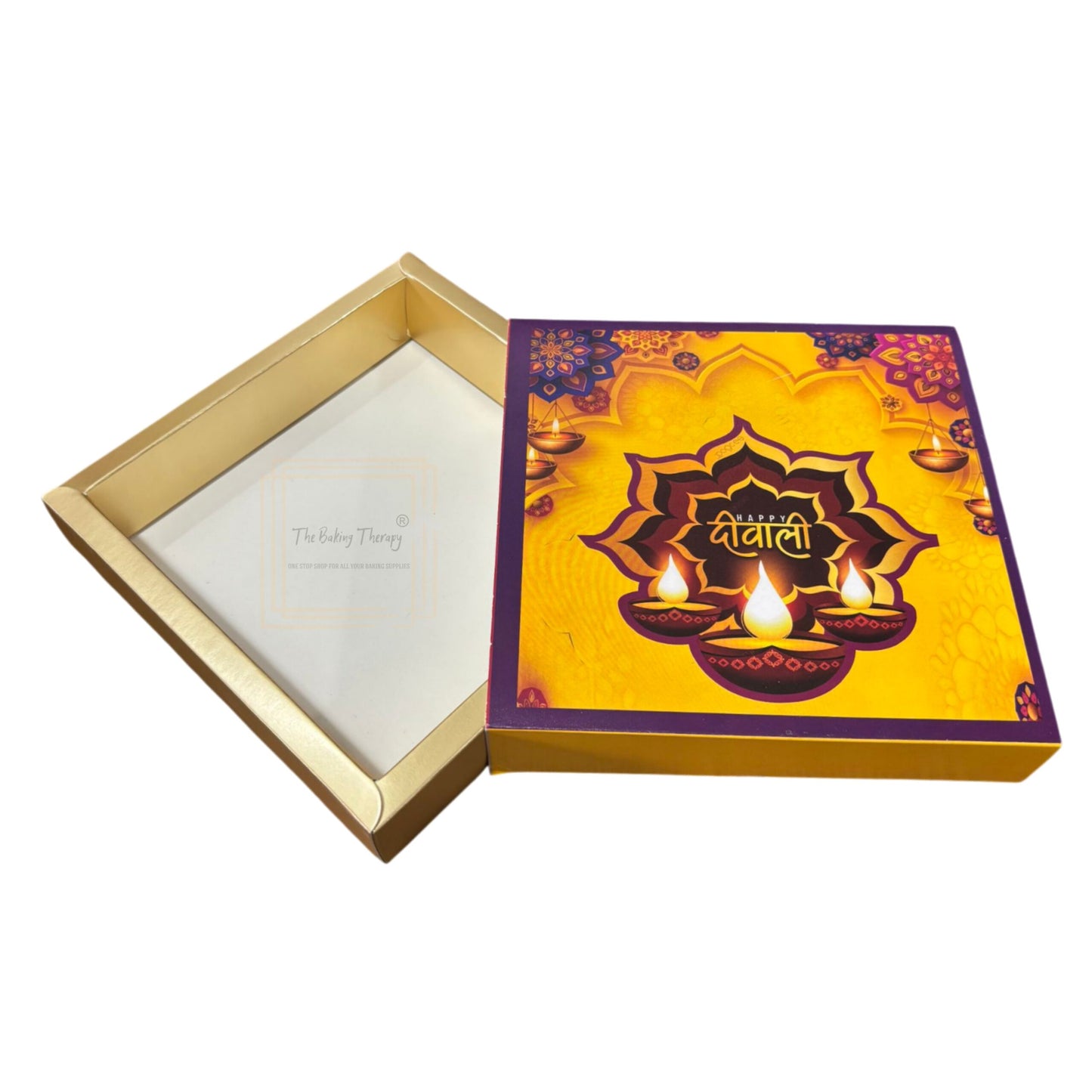 9 Cavity Diwali Sliding Chocolate Packing Box Without Cavity - Design 05 ( 5 Pcs Pack )