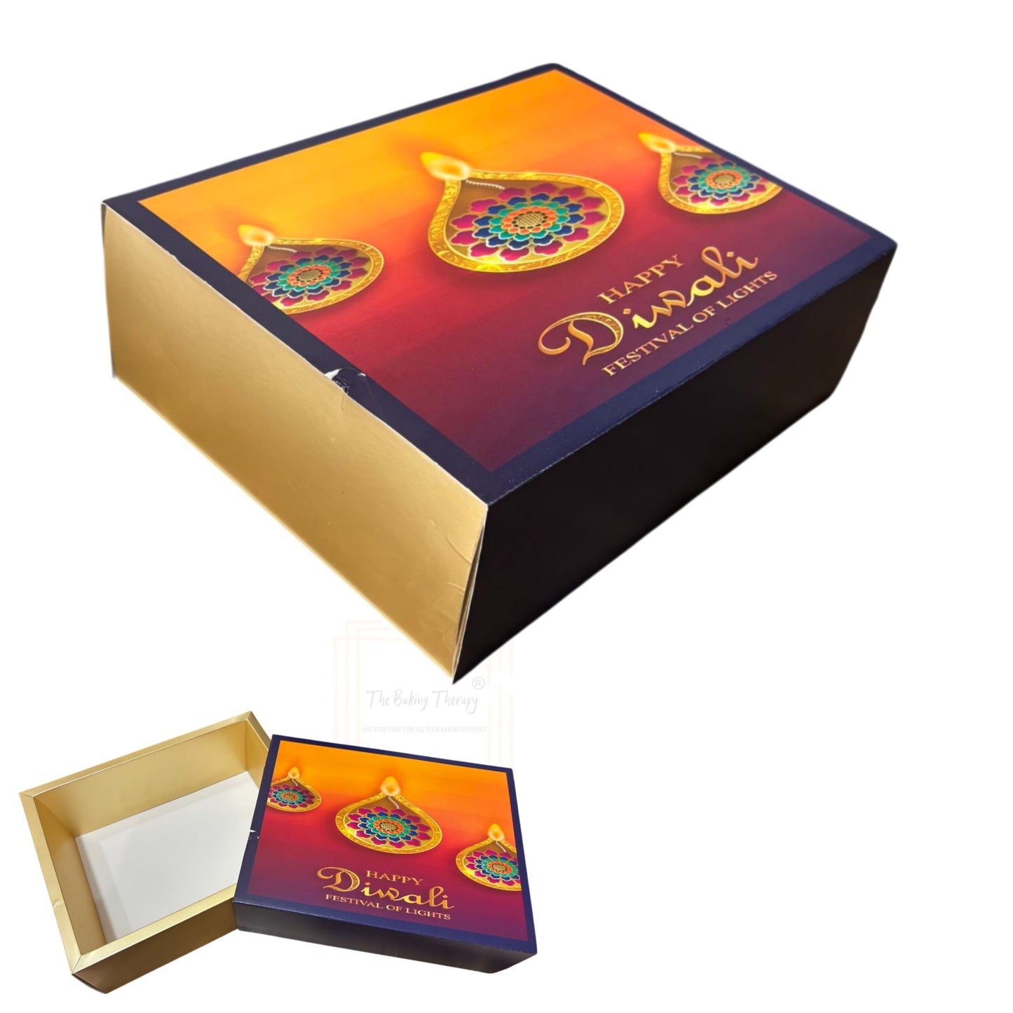 Diwali Gift Packaging Hamper Box ( 7x9x3 ) Design 02