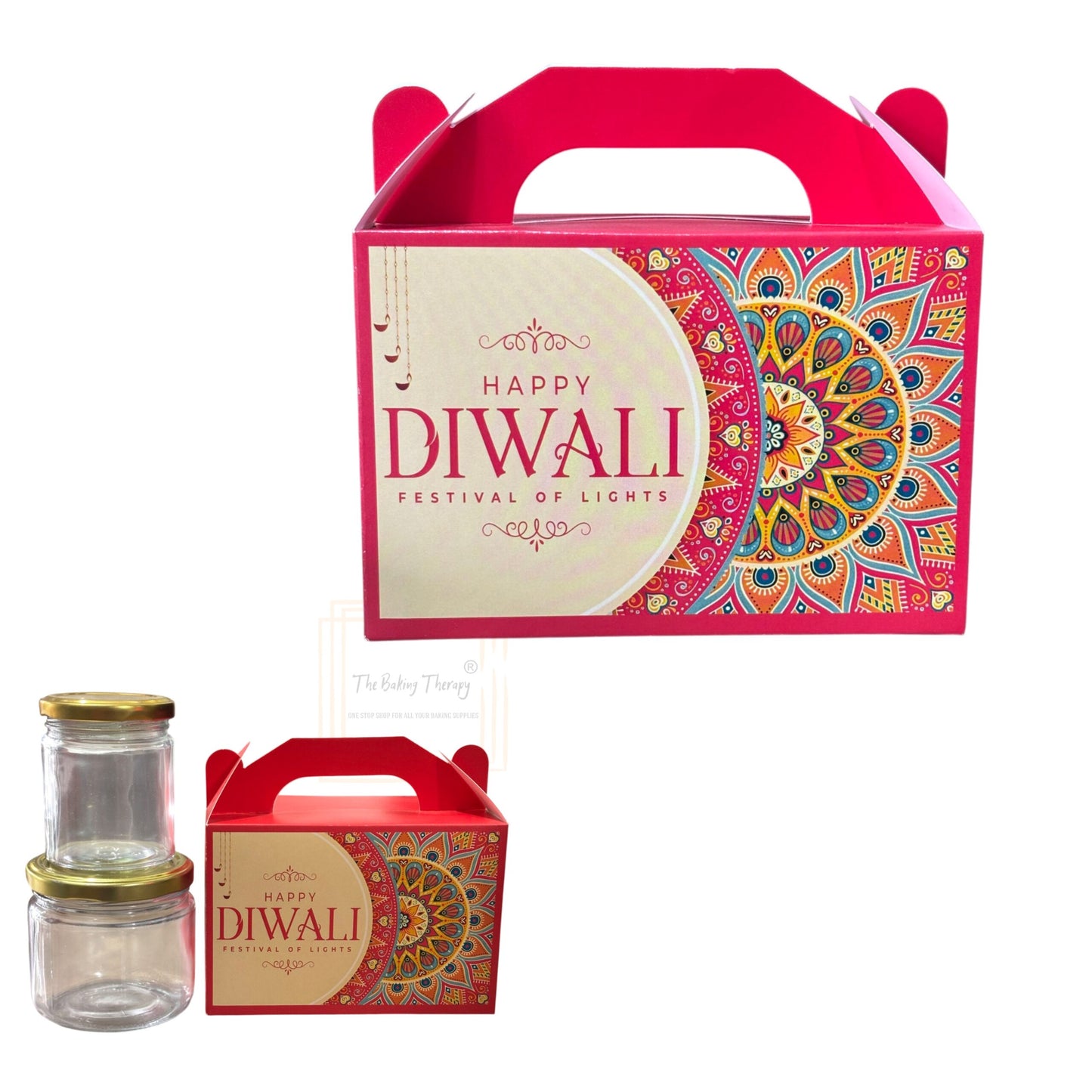 Diwali Jar Box ( 5 Pcs Pack ) Design 02